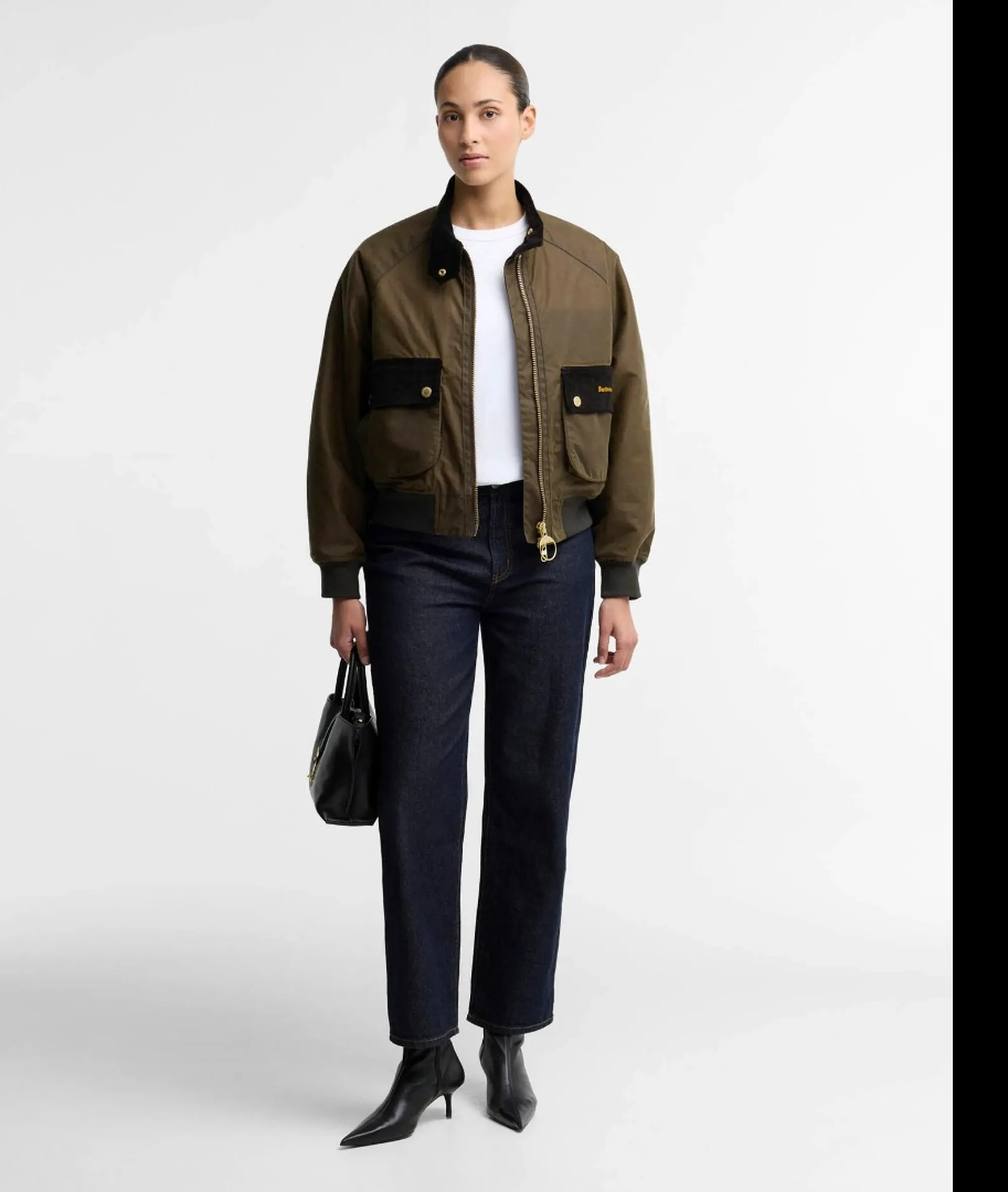 Barbour Giubbino Ivybridge Wax Faggio Lwx1574 186809