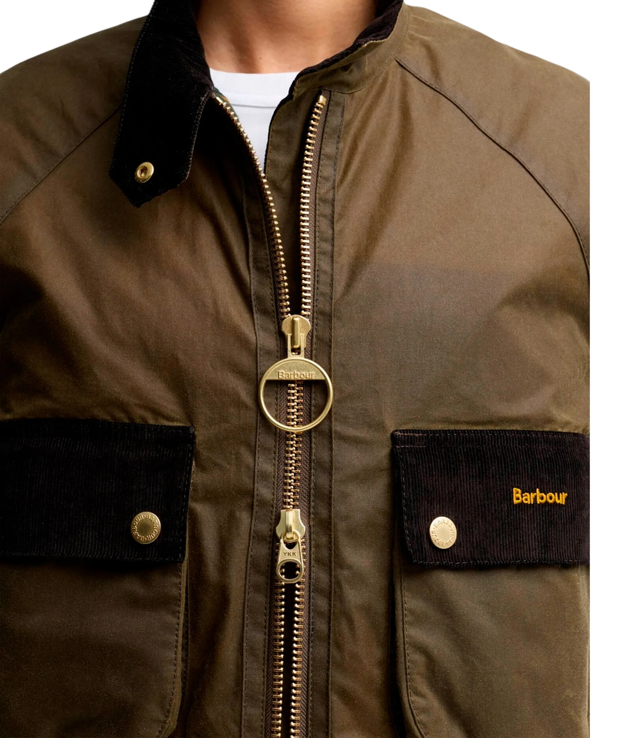 Barbour Giubbino Ivybridge Wax Faggio Lwx1574 187588