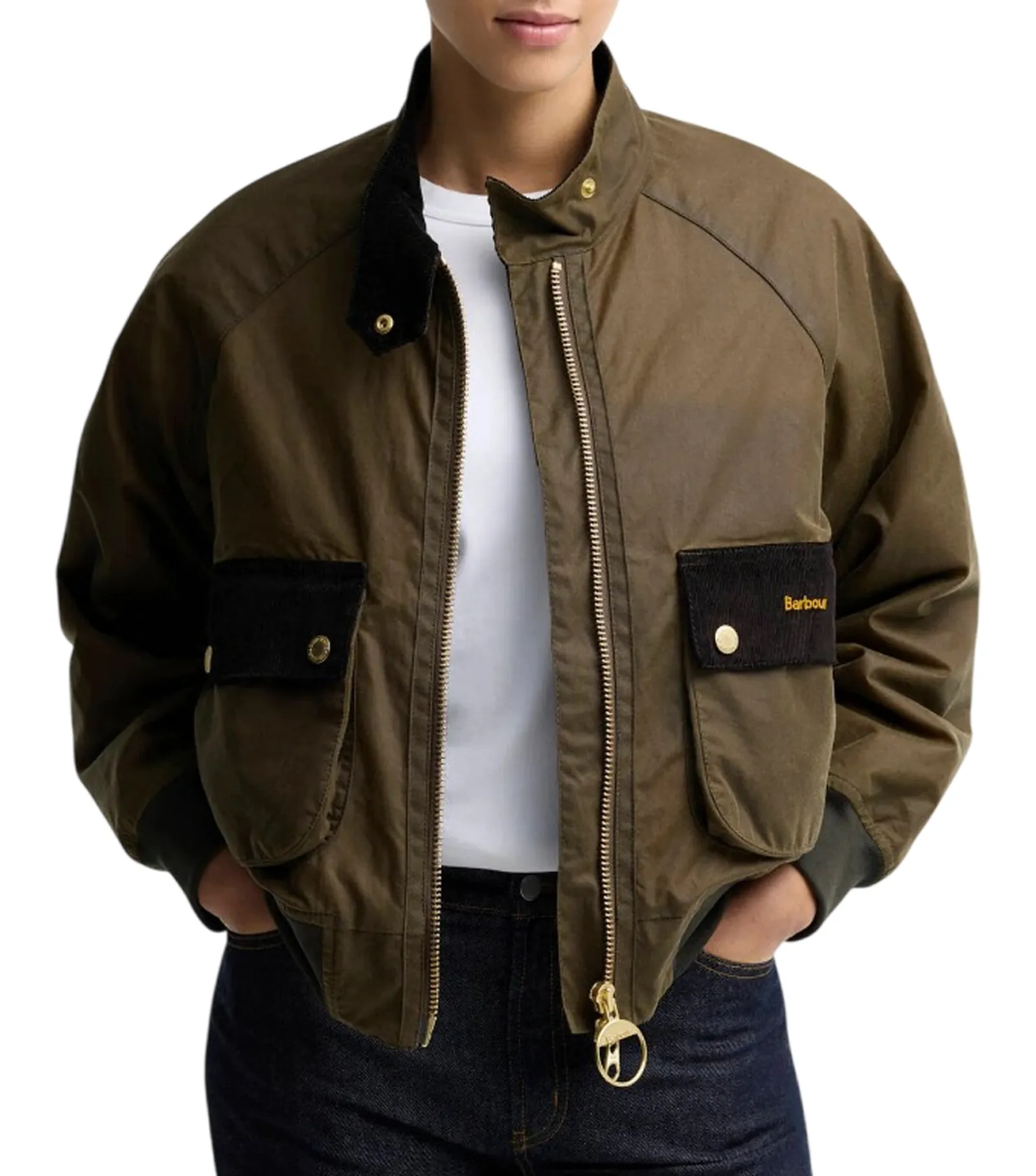 Barbour Giubbino Ivybridge Wax Faggio Lwx1574 187589