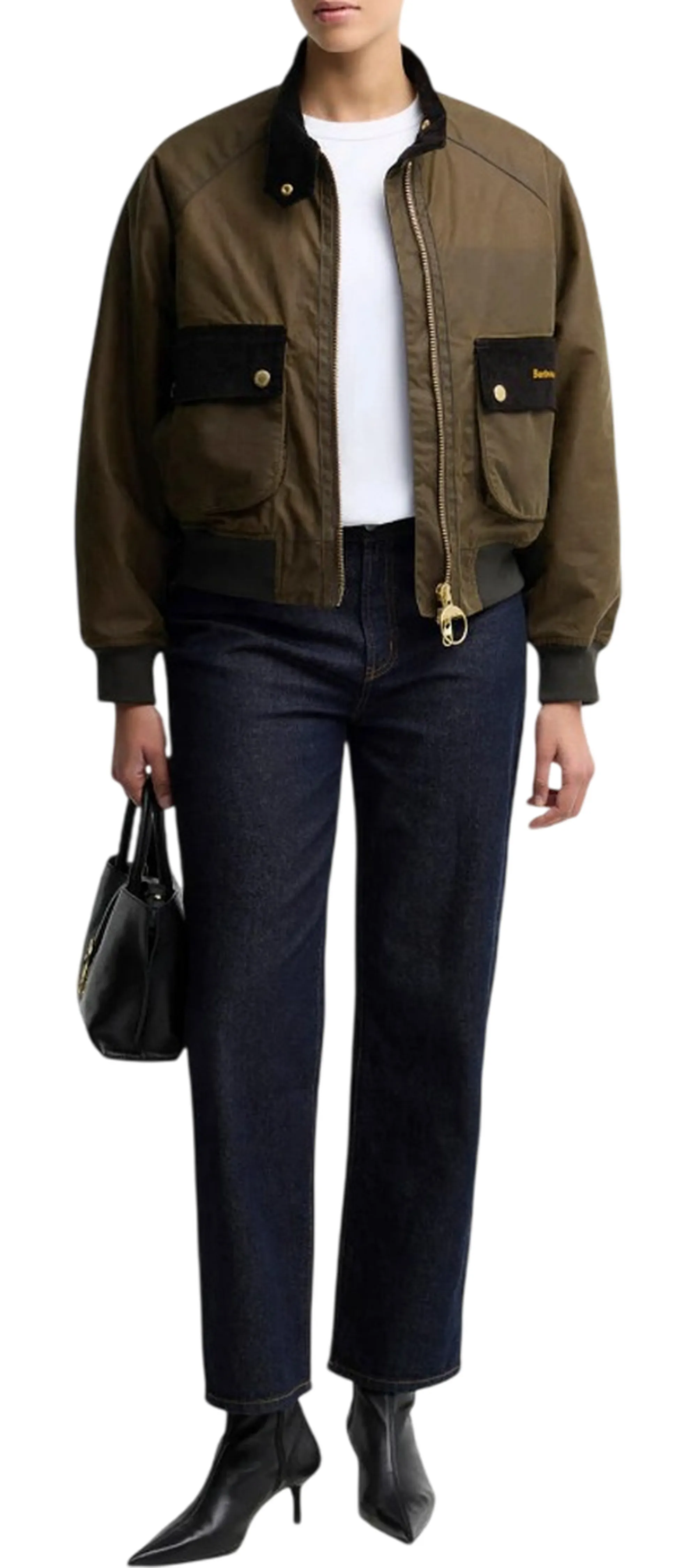 Barbour Giubbino Ivybridge Wax Faggio Lwx1574 187591