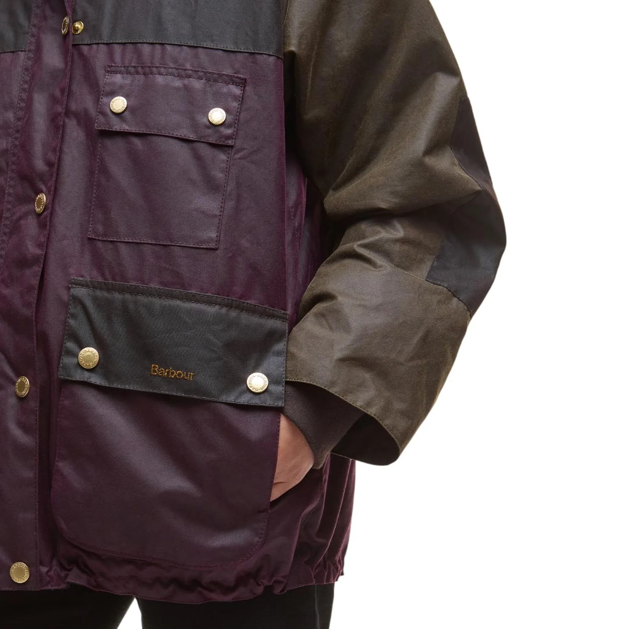Barbour Giubbino Keeley Wax Merlot Lwx1484 160300