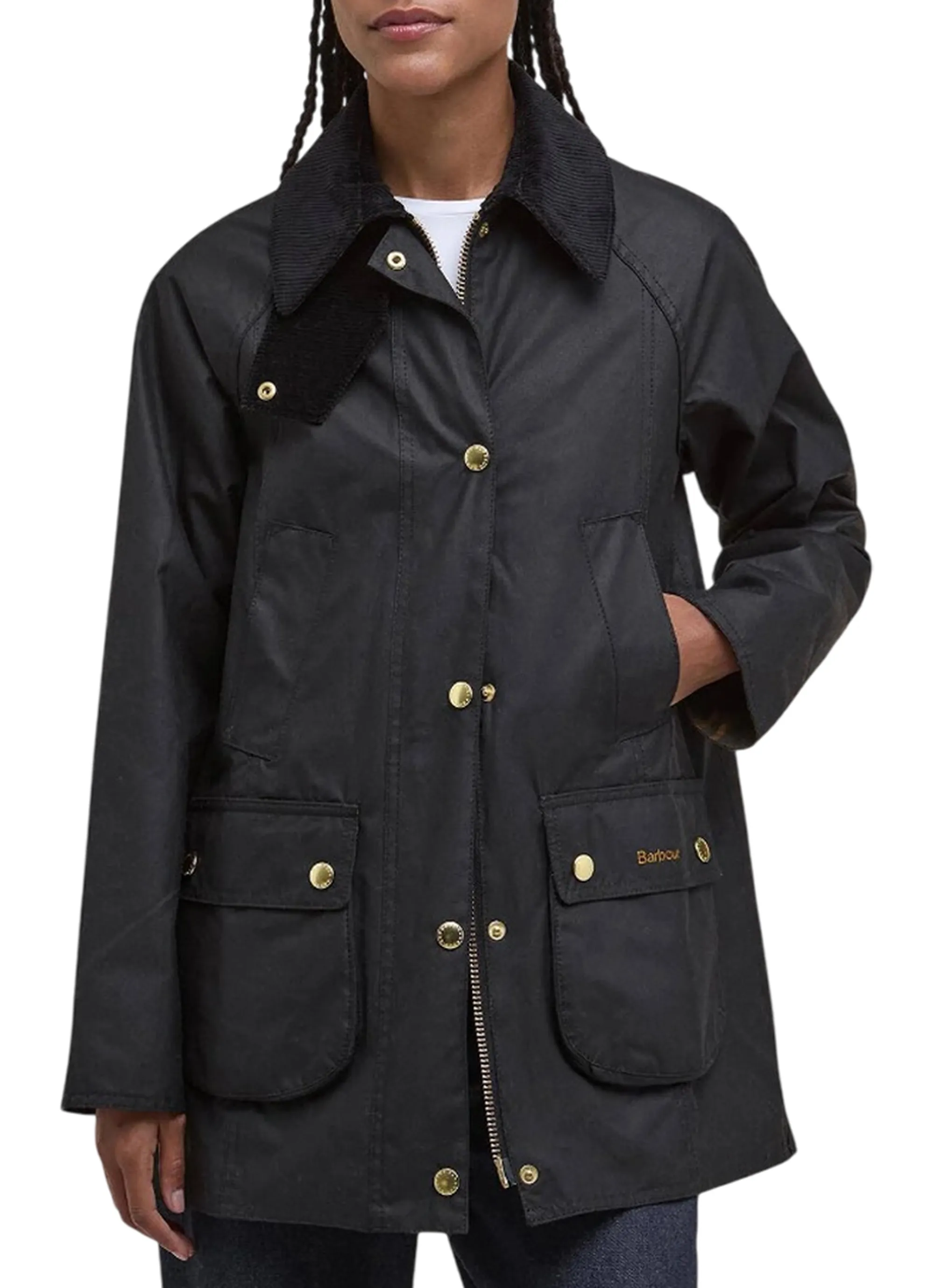 Barbour B'Modern Beadnell Jacket' Black Lwx1402 187557