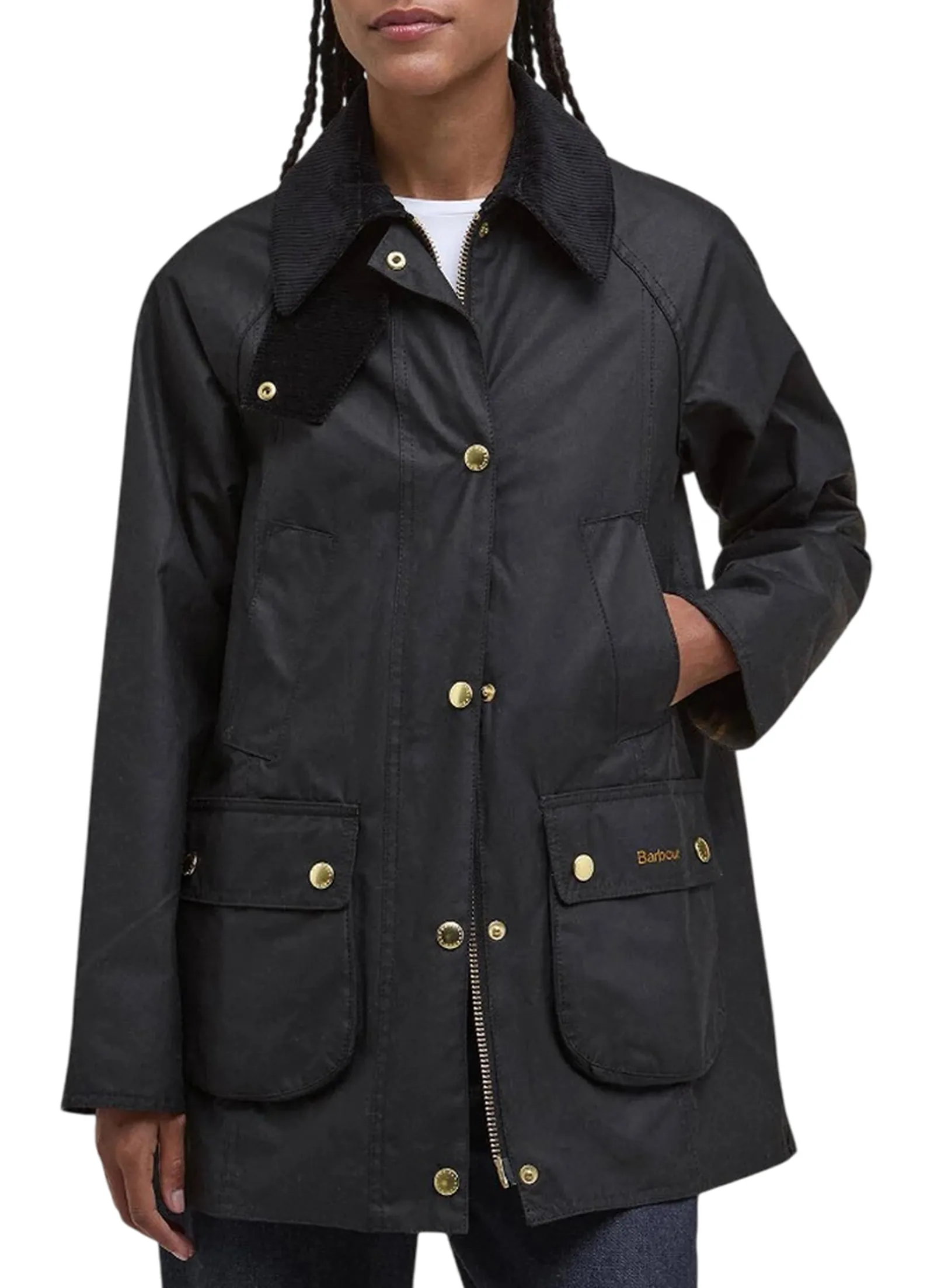 Barbour Giubbino Modern Beadnell Nero Lwx1402 187557