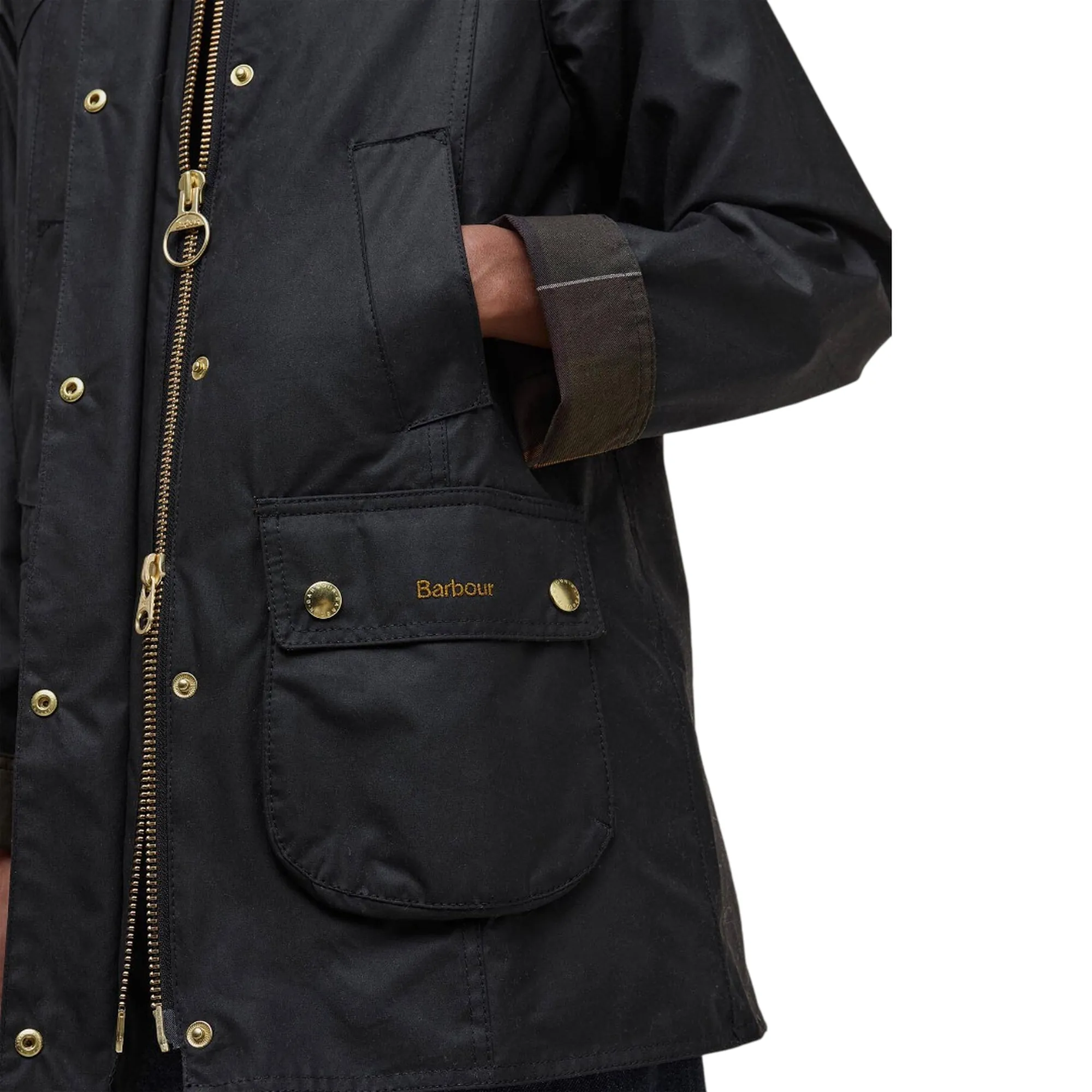 Barbour B'Modern Beadnell Jacket' Black Lwx1402 187561