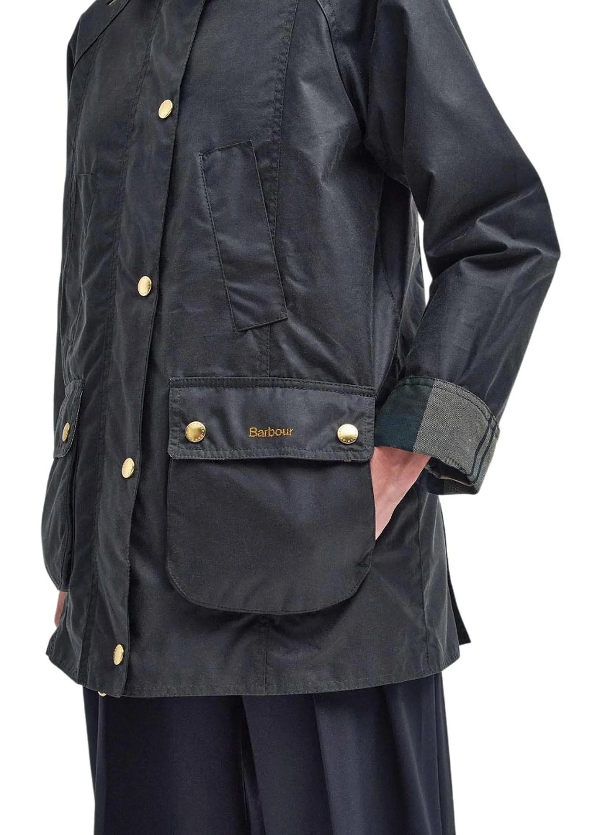 Barbour Giubbino Modern Beadnell Sage Lwx1402 160322