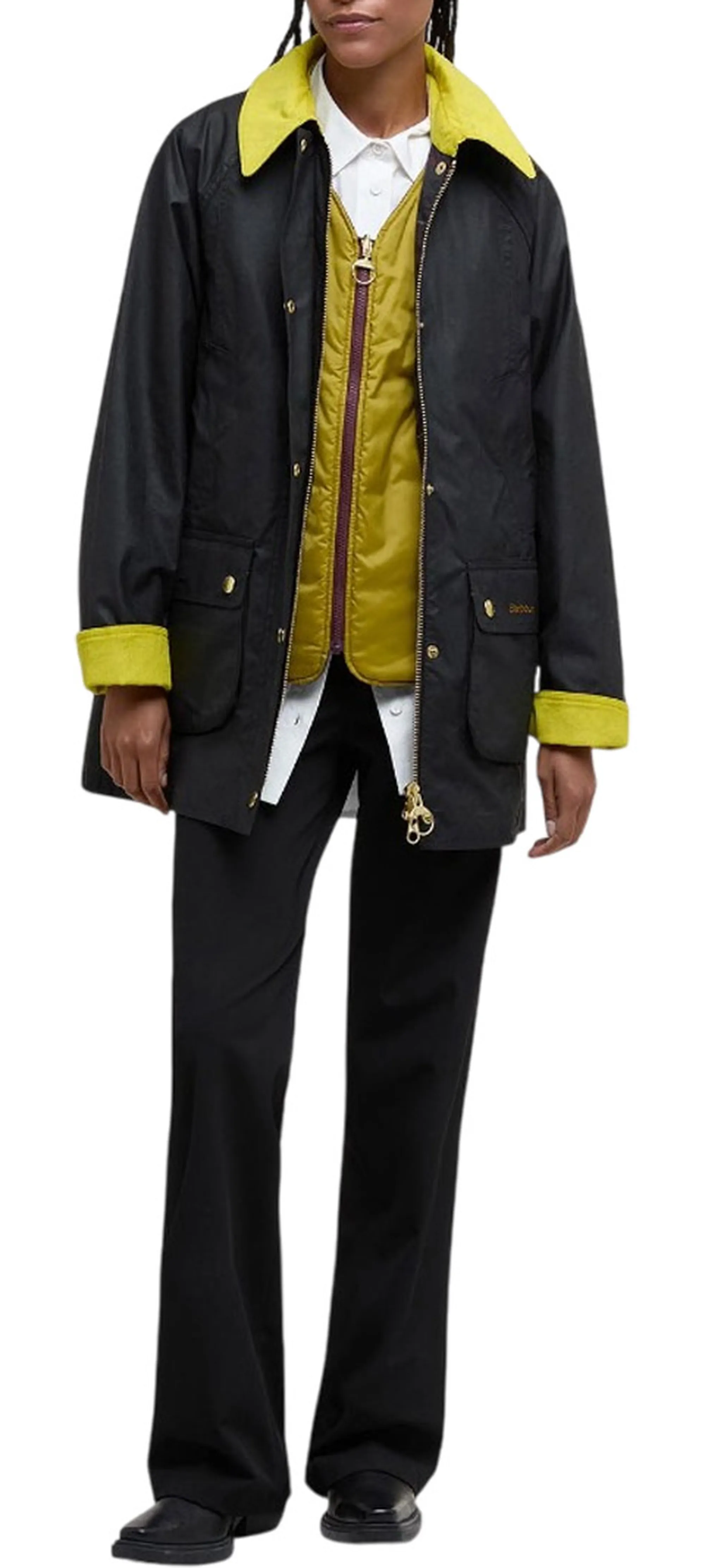 Barbour B'Modern Beadnell Icons Jacket' Black Lwx1492 160279