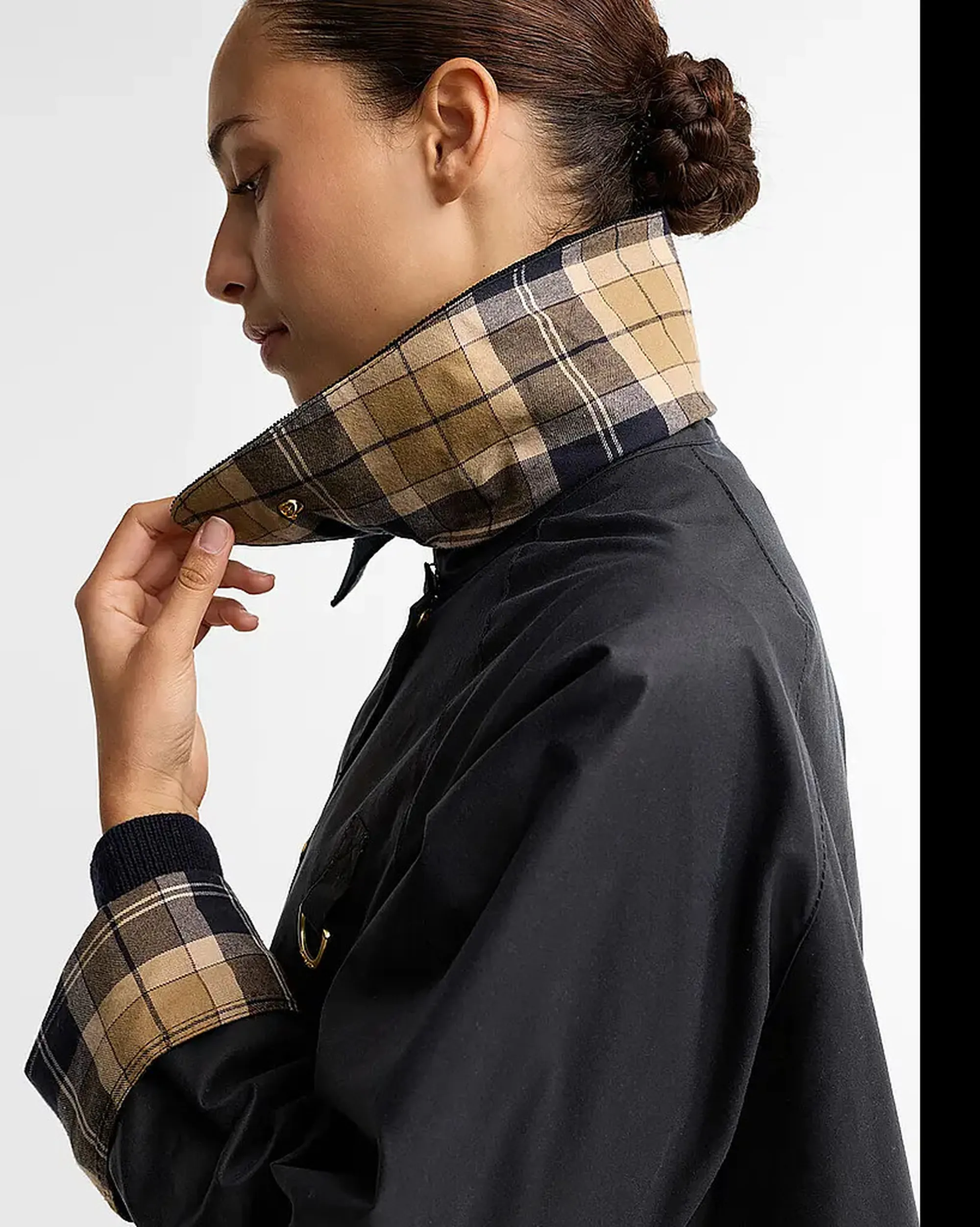 Barbour Giubbino Modern Spey Wax Blu Lwx1595 186785