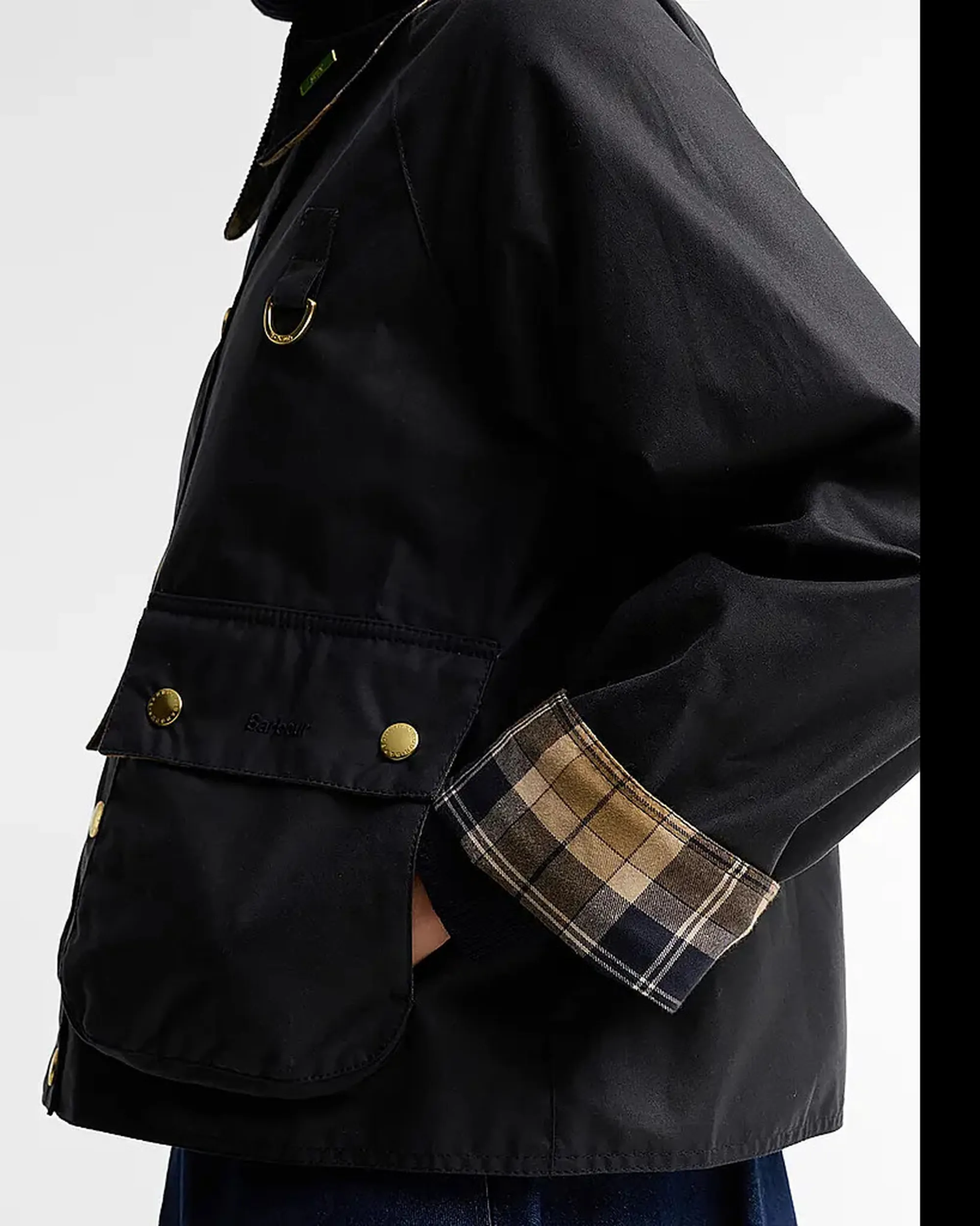 Barbour Giubbino Modern Spey Wax Blu Lwx1595 186787