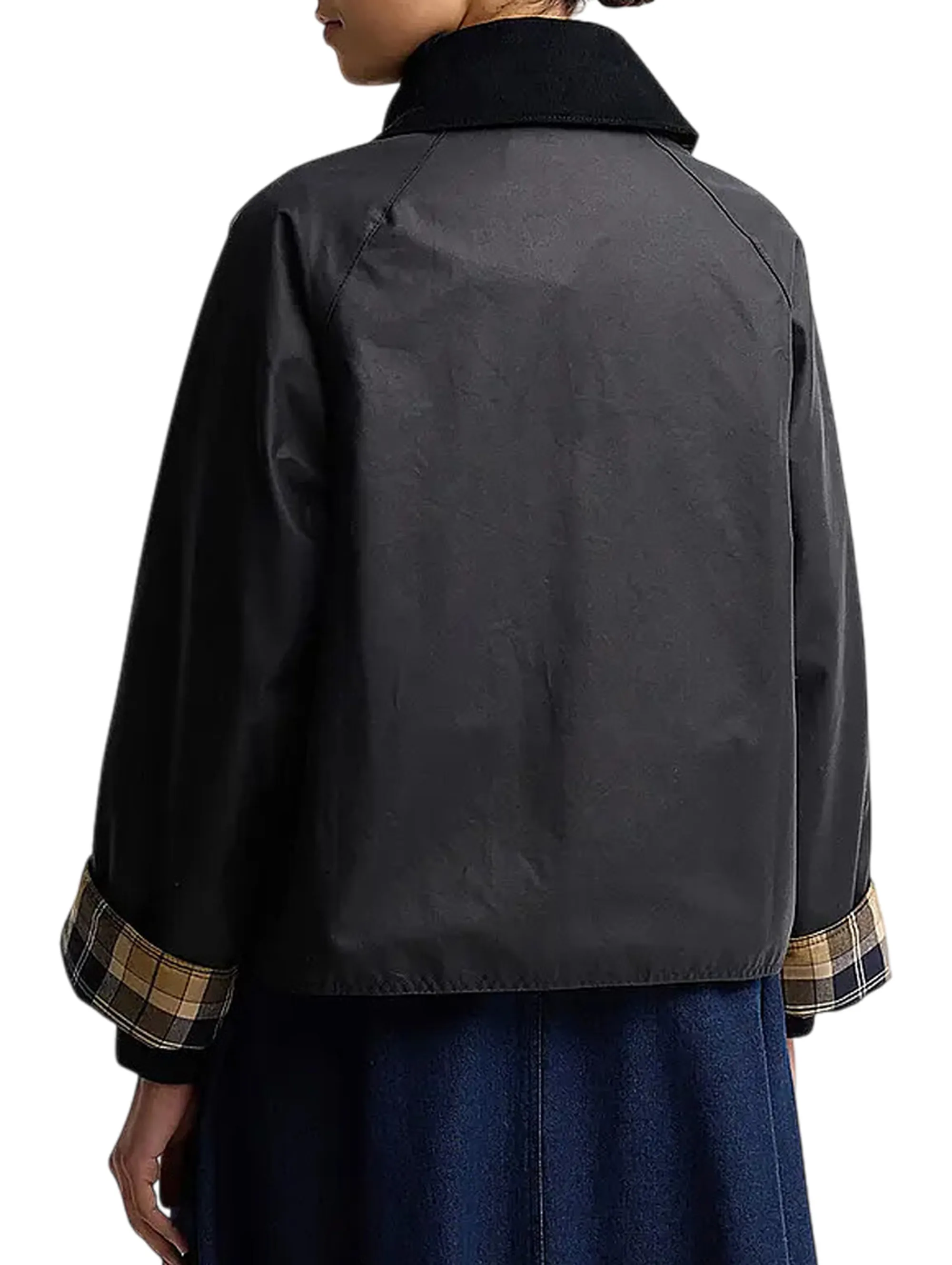 Barbour Giubbino Modern Spey Wax Blu Lwx1595 187607