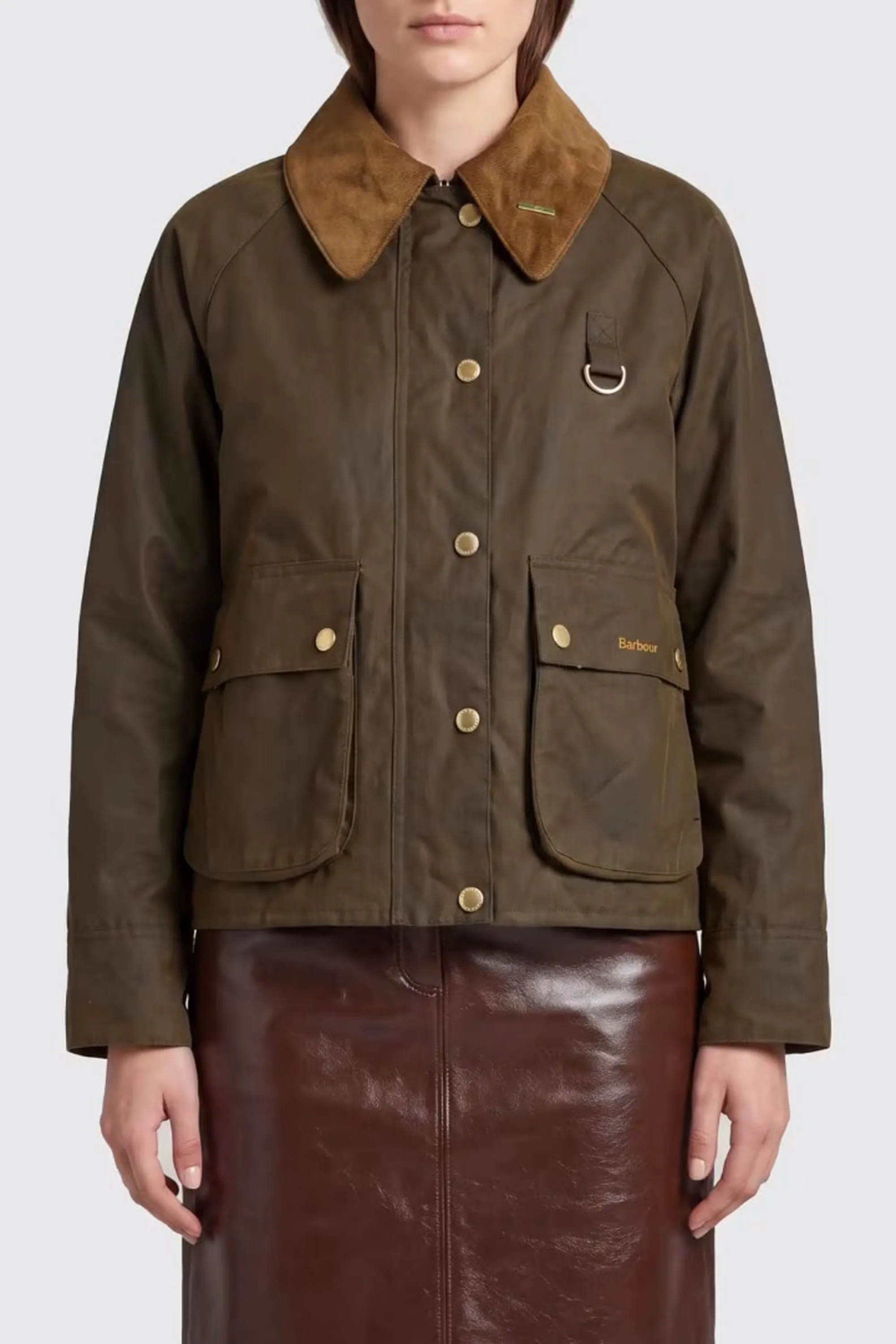Barbour Giubbino Modern Spey Wax Faggio Lwx1595 186781