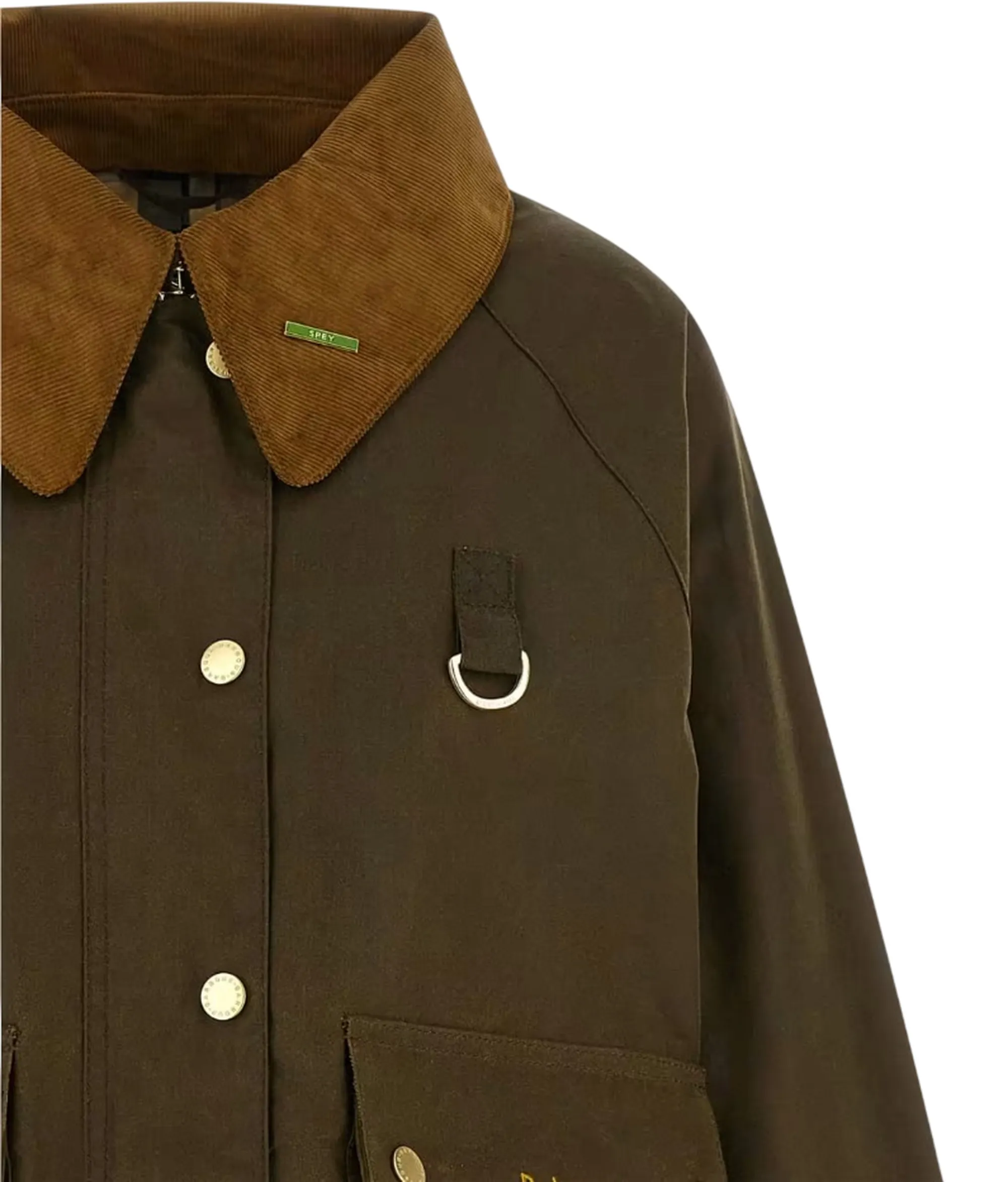 Barbour Giubbino Modern Spey Wax Faggio Lwx1595 187604