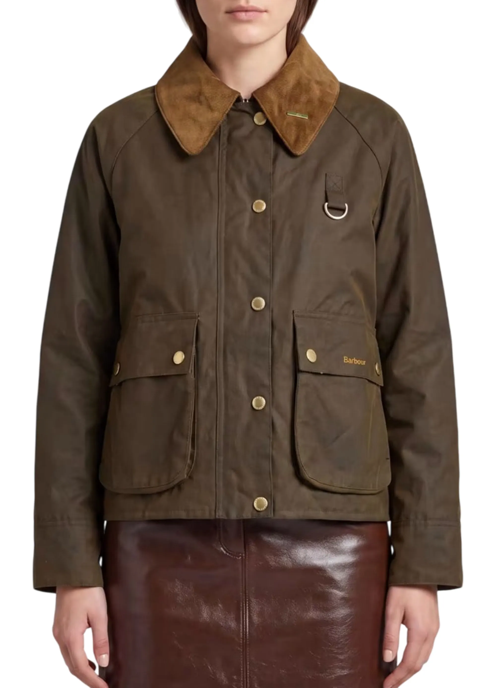Barbour Giubbino Modern Spey Wax Faggio Lwx1595 187605