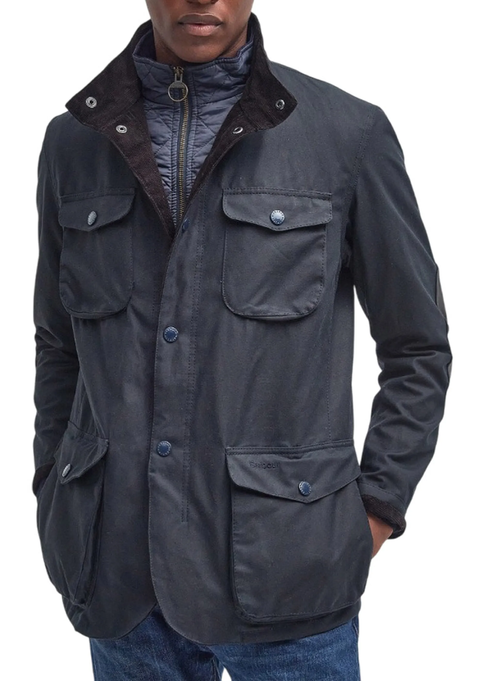 Barbour B'Ogston Jacket' Blu Mwx0700 158485