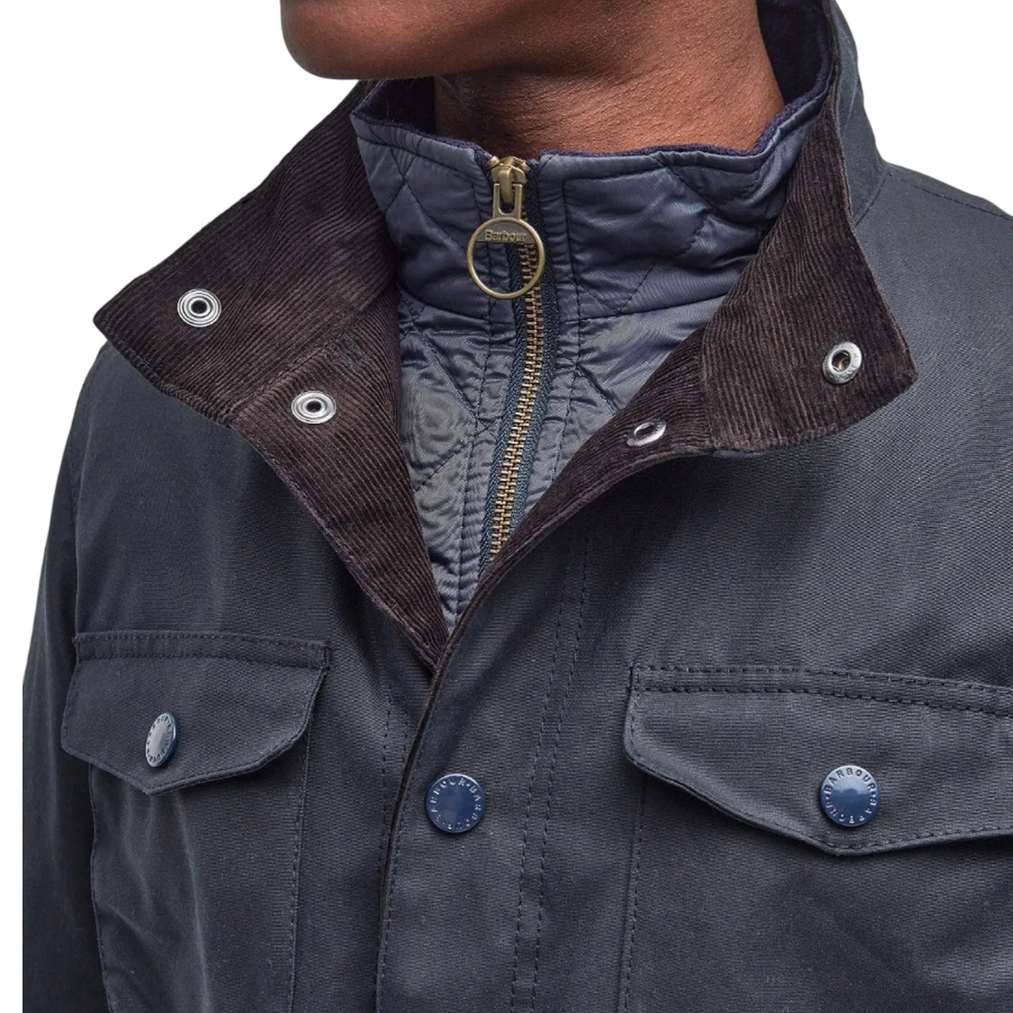 Barbour B'Ogston Jacket' Blu Mwx0700 158490