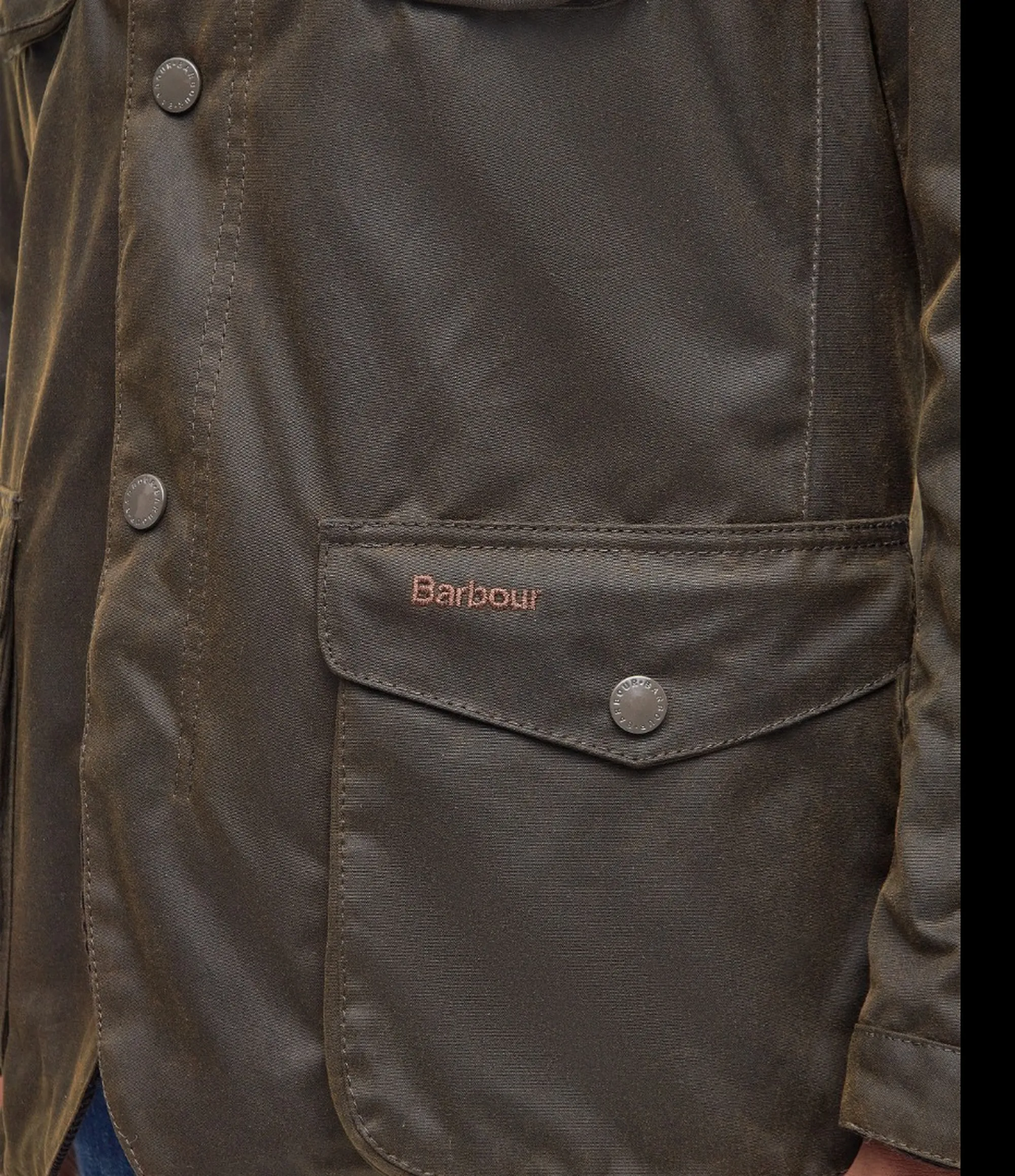 Barbour B'Ogston Jacket' Olive Mwx0700 158239