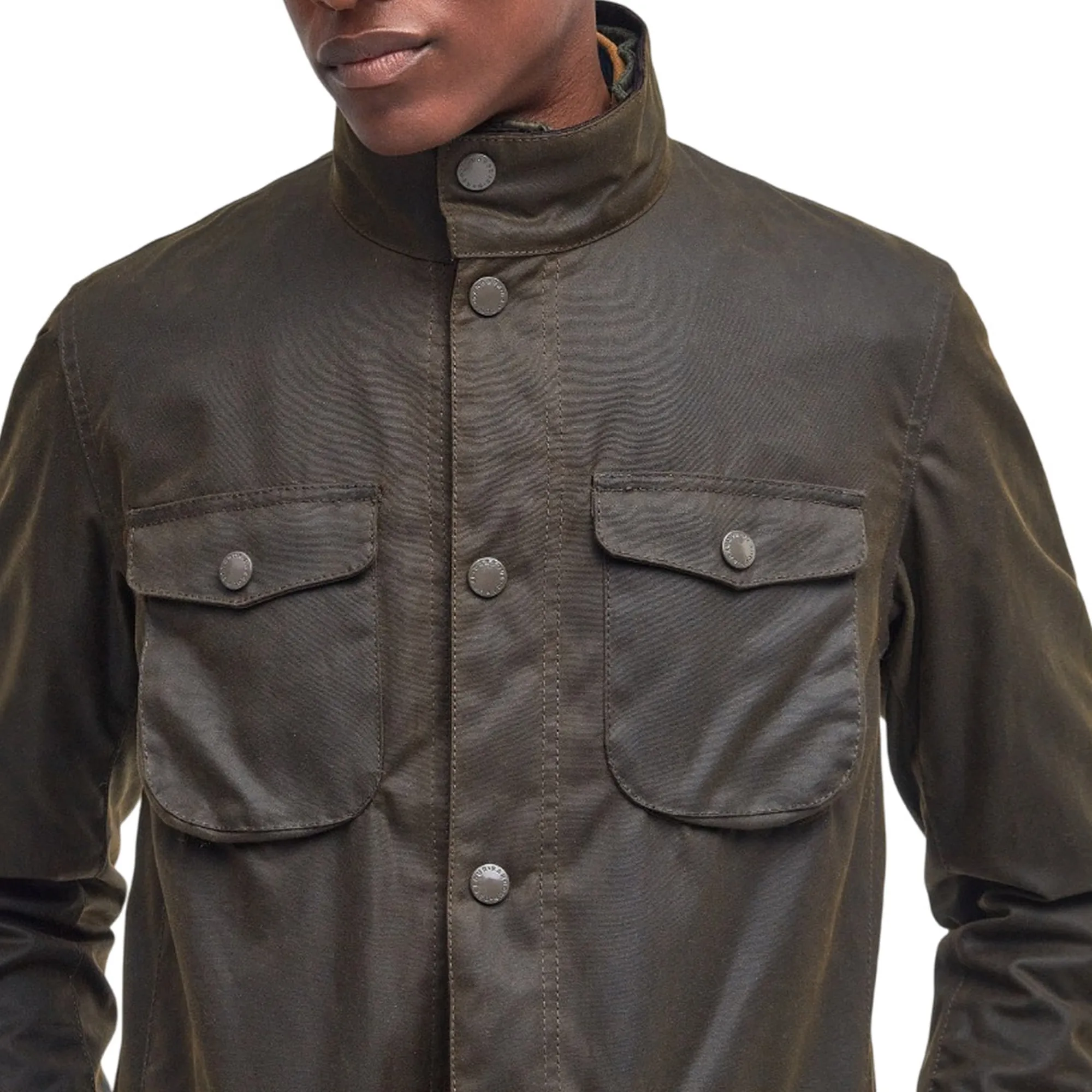 Barbour B'Ogston Jacket' Olive Mwx0700 158480