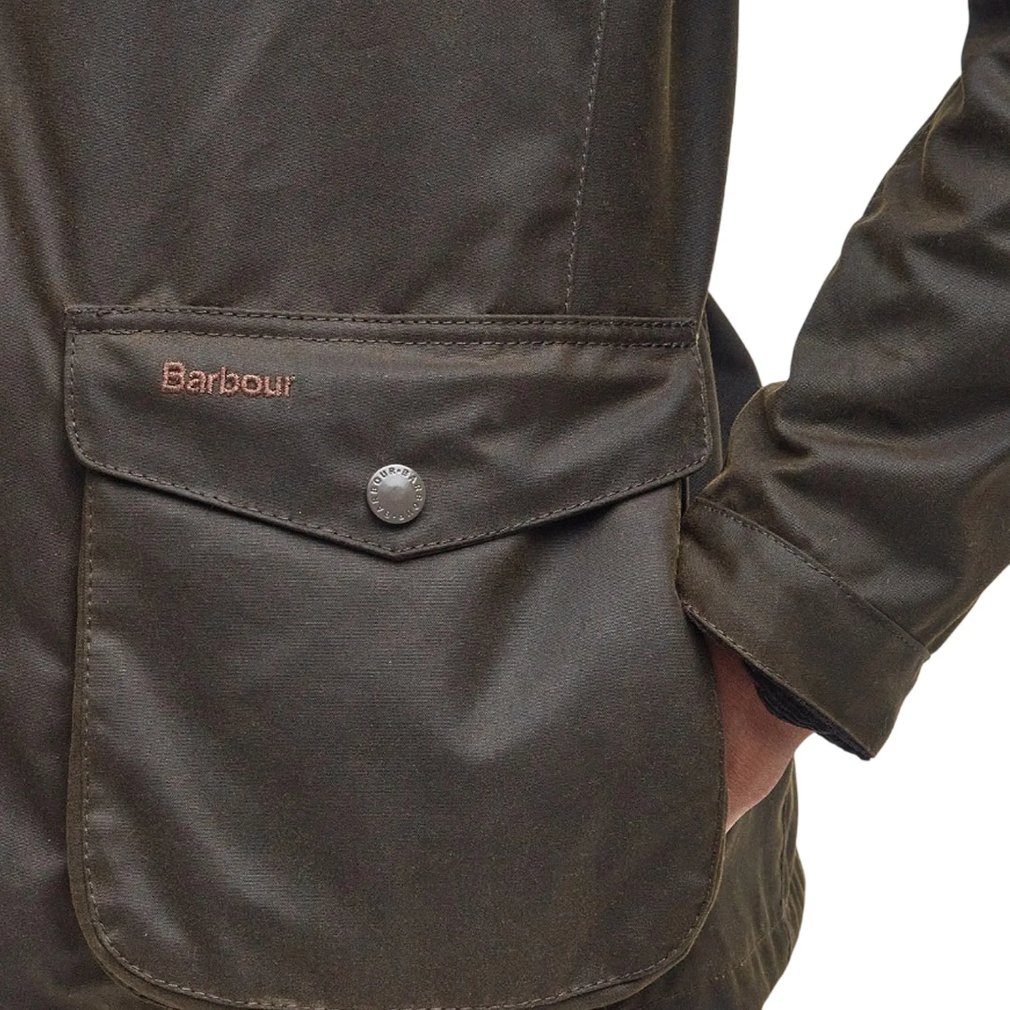 Barbour B'Ogston Jacket' Olive Mwx0700 158484