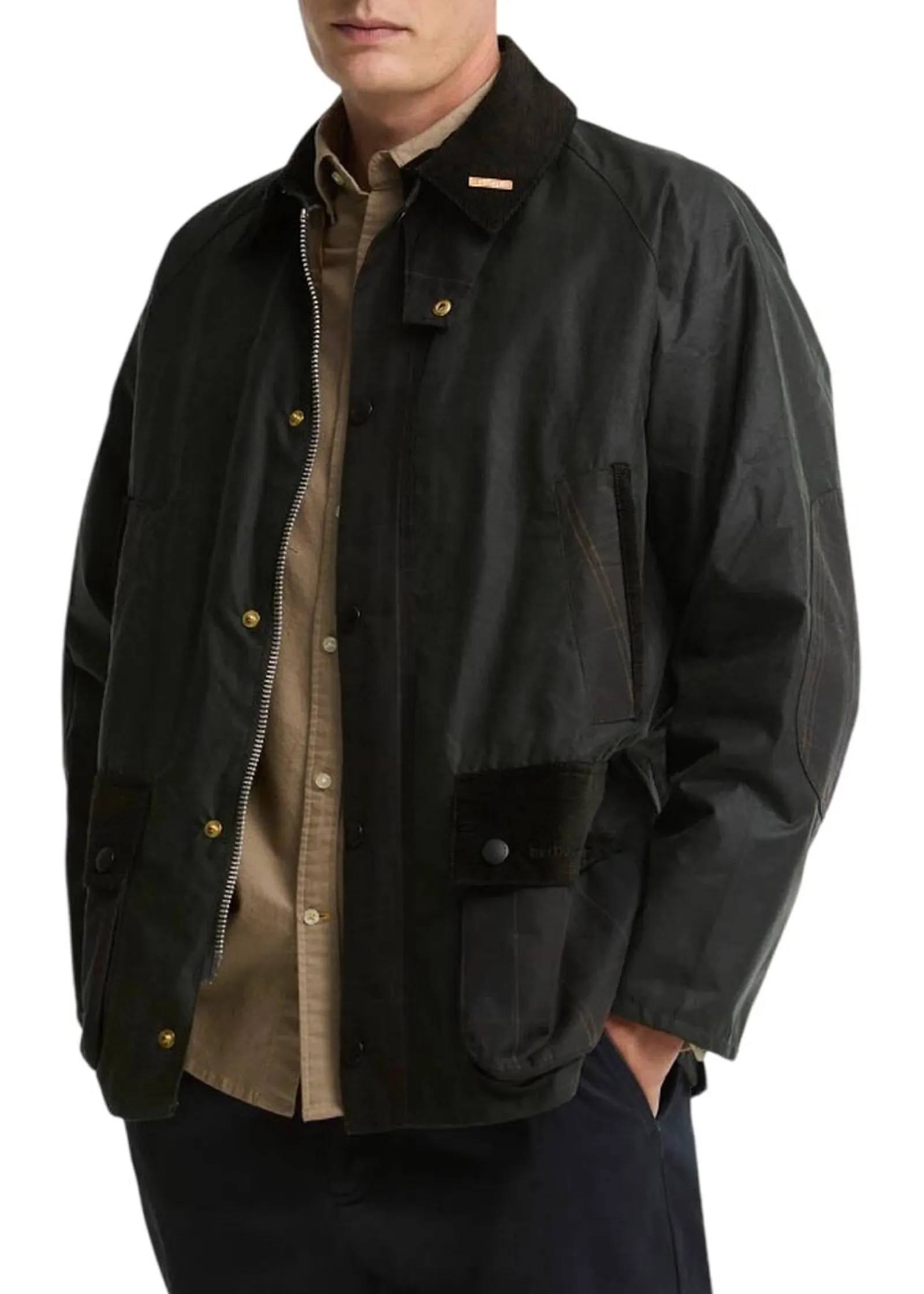 Barbour Giubbino Patch Bedale Cerato Salvia Mwx2585 187776