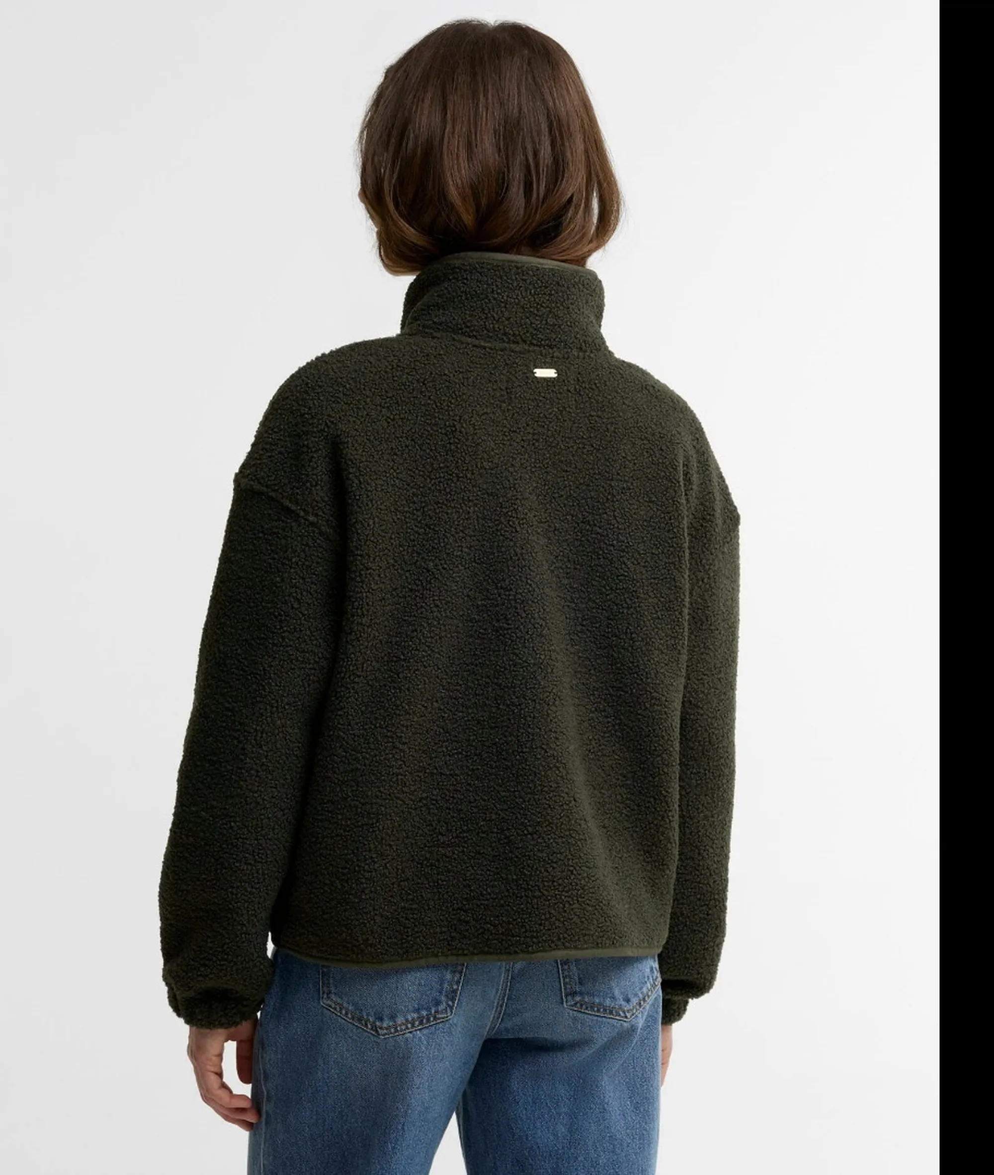 Barbour Giubbino Pile Mabel Olive Lfl0095 186790
