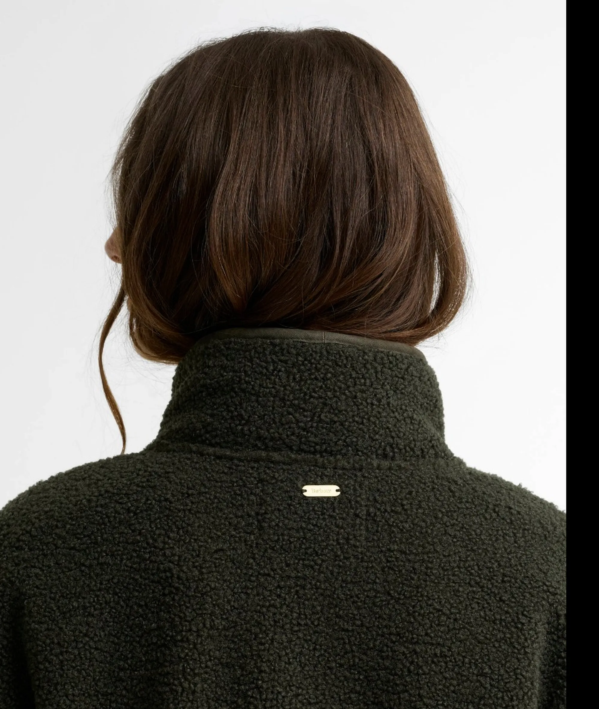 Barbour Giubbino Pile Mabel Olive Lfl0095 186793