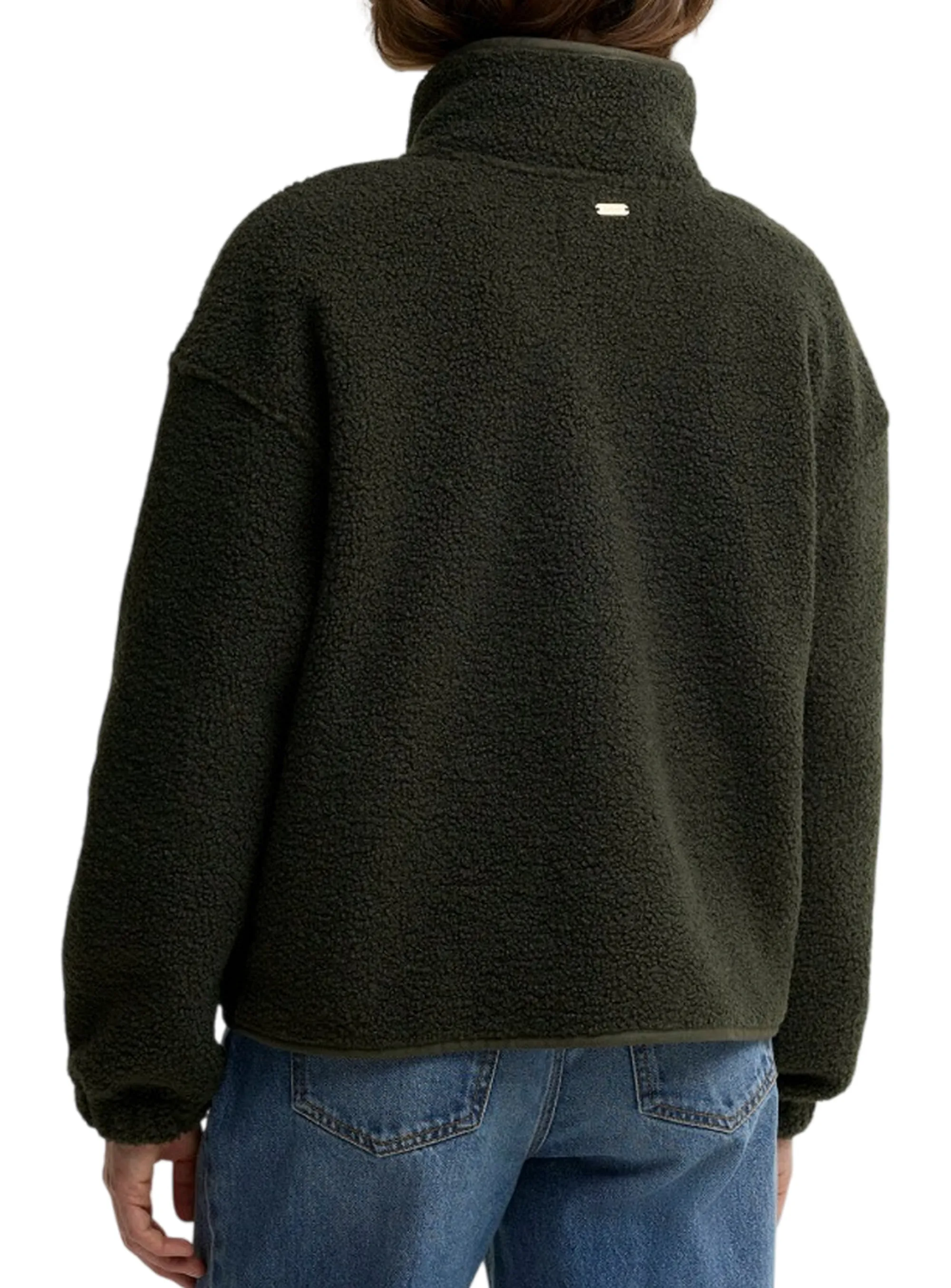 Barbour Giubbino Pile Mabel Olive Lfl0095 187569