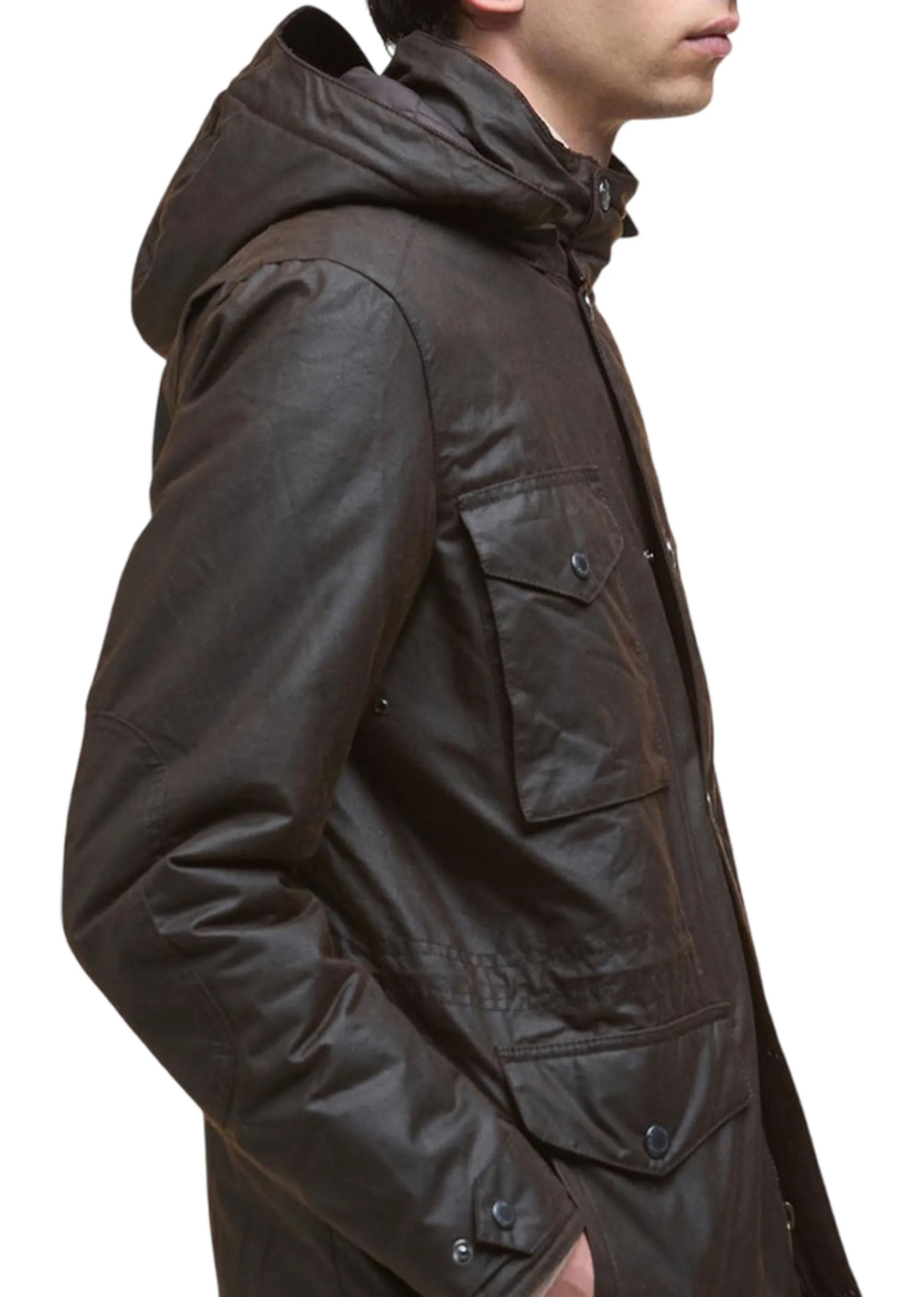 Barbour B'Sapper Jacket' Brown Mwx2203 166259