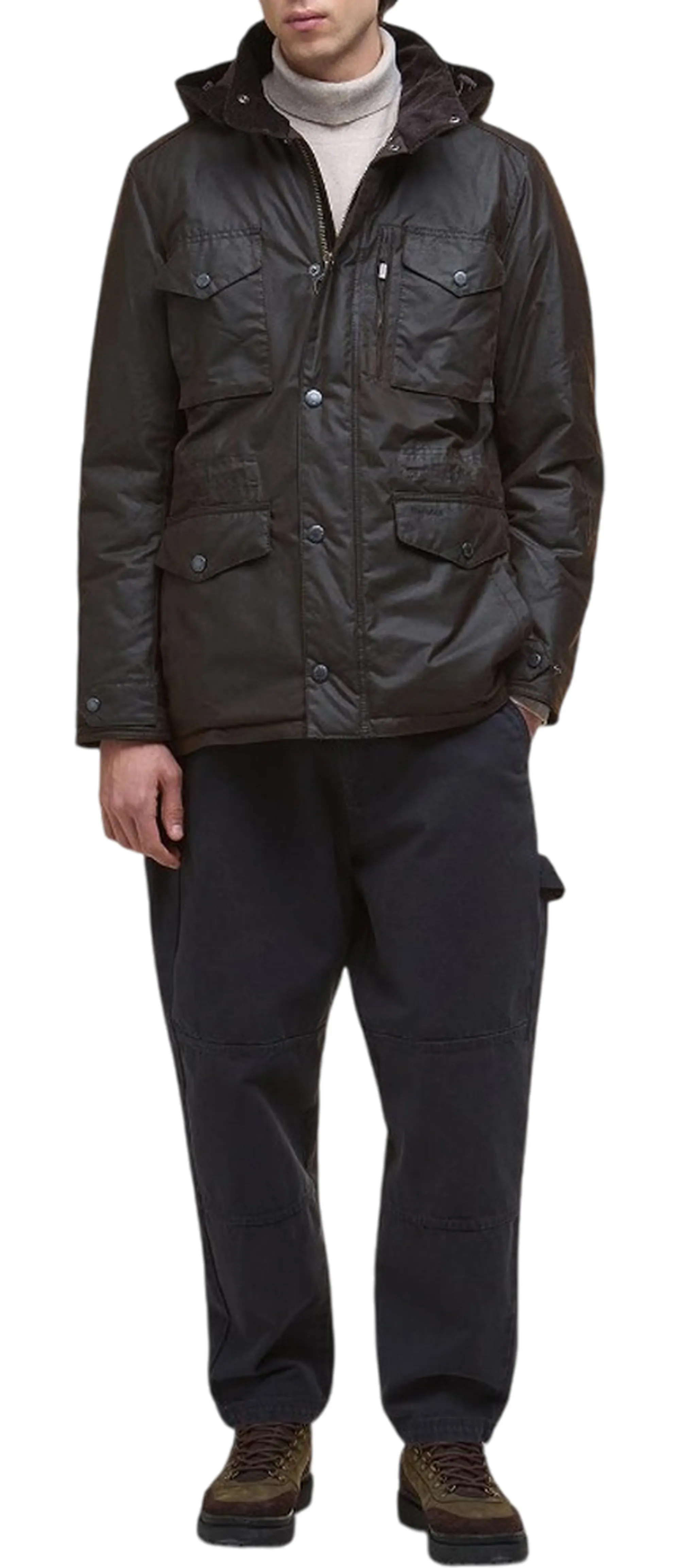 Barbour B'Sapper Jacket' Brown Mwx2203 166260