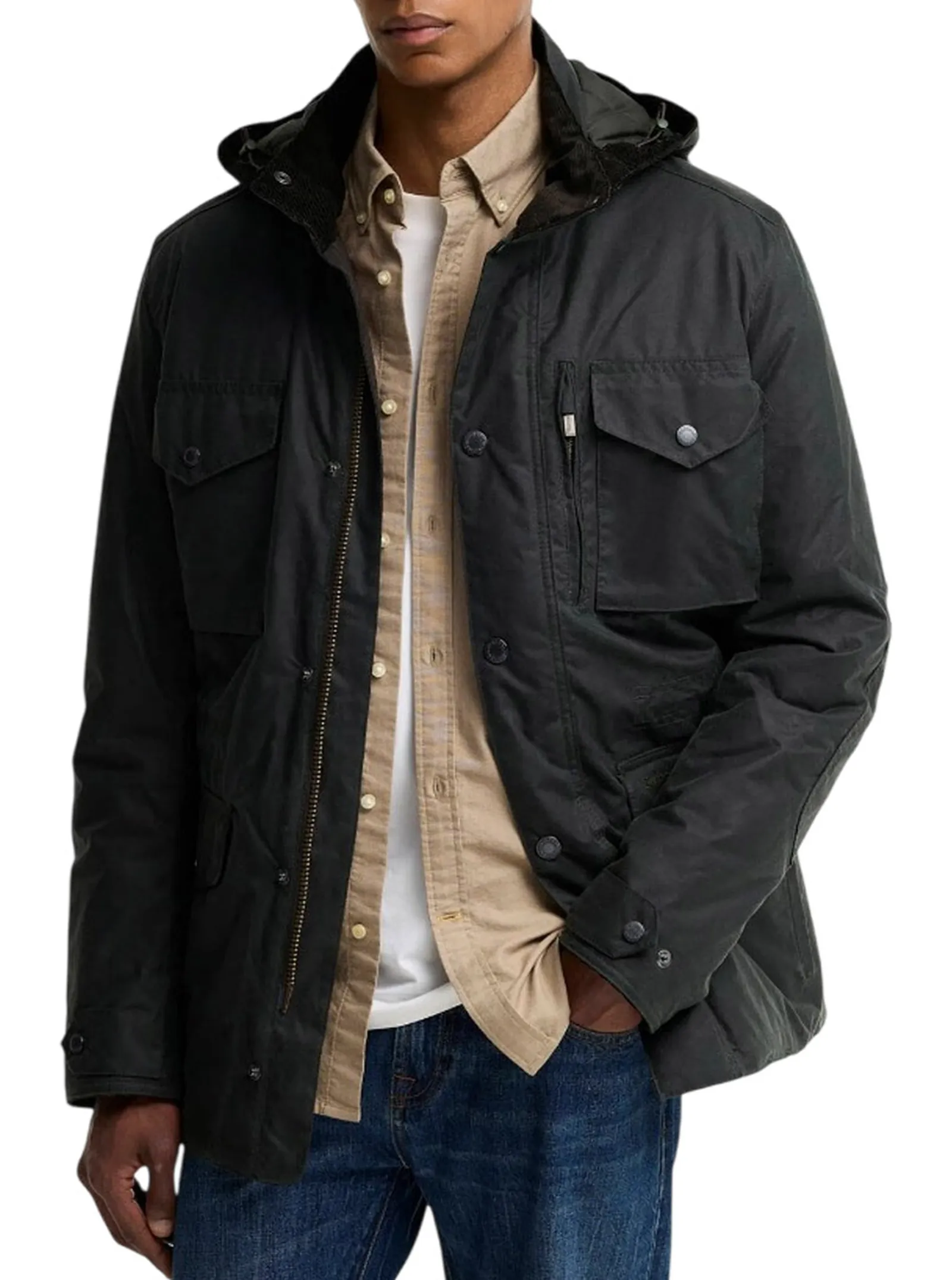 Barbour Giubbino Sapper Sage Mwx2203 195965