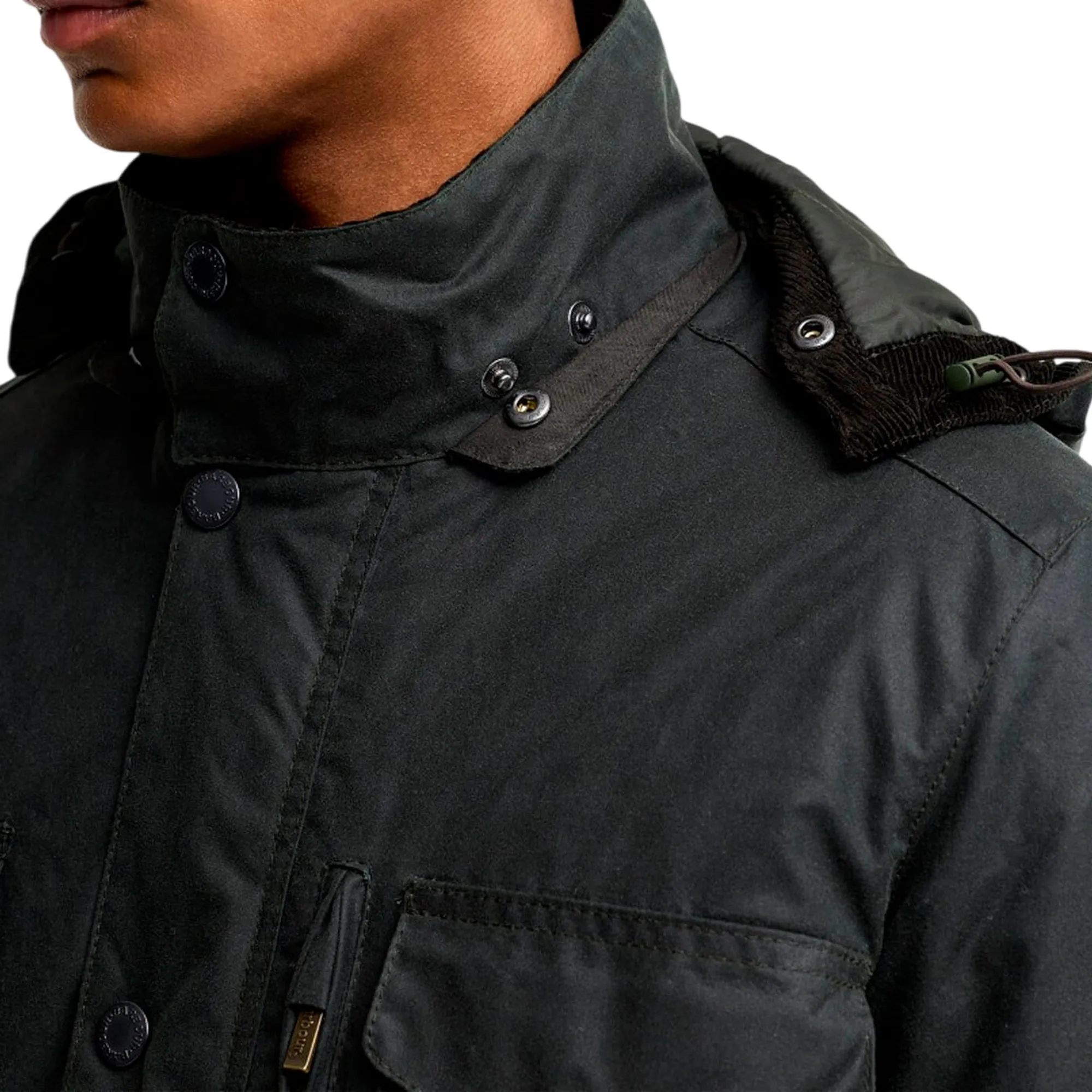 Barbour B'Sapper Jacket' Sage Mwx2203 195968