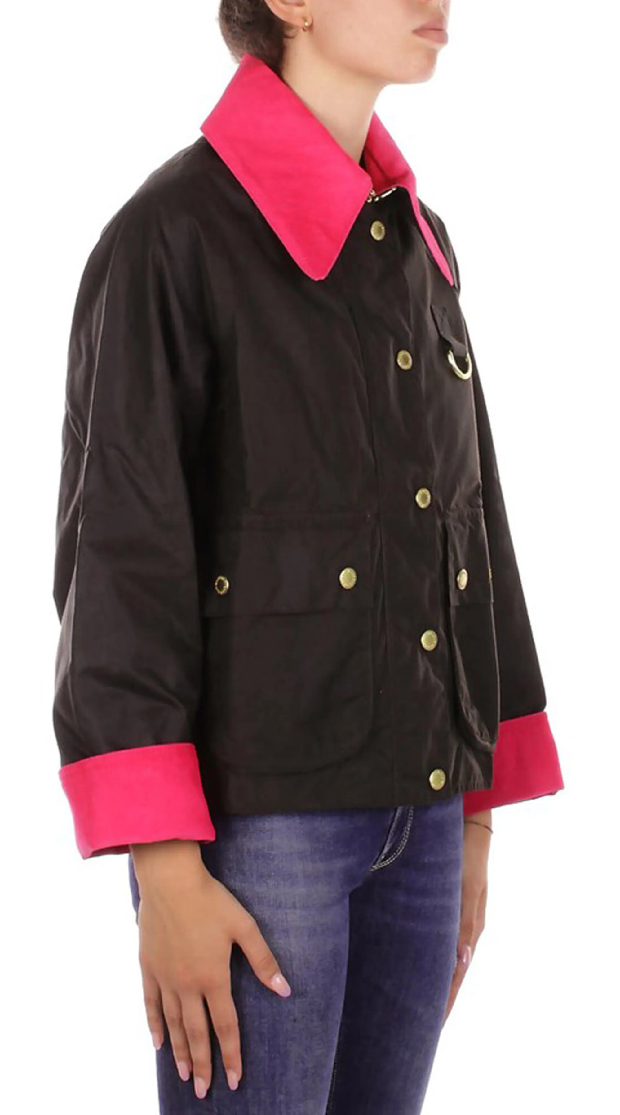 Barbour Giubbino Spey Wax Olive Lwx1515 160265