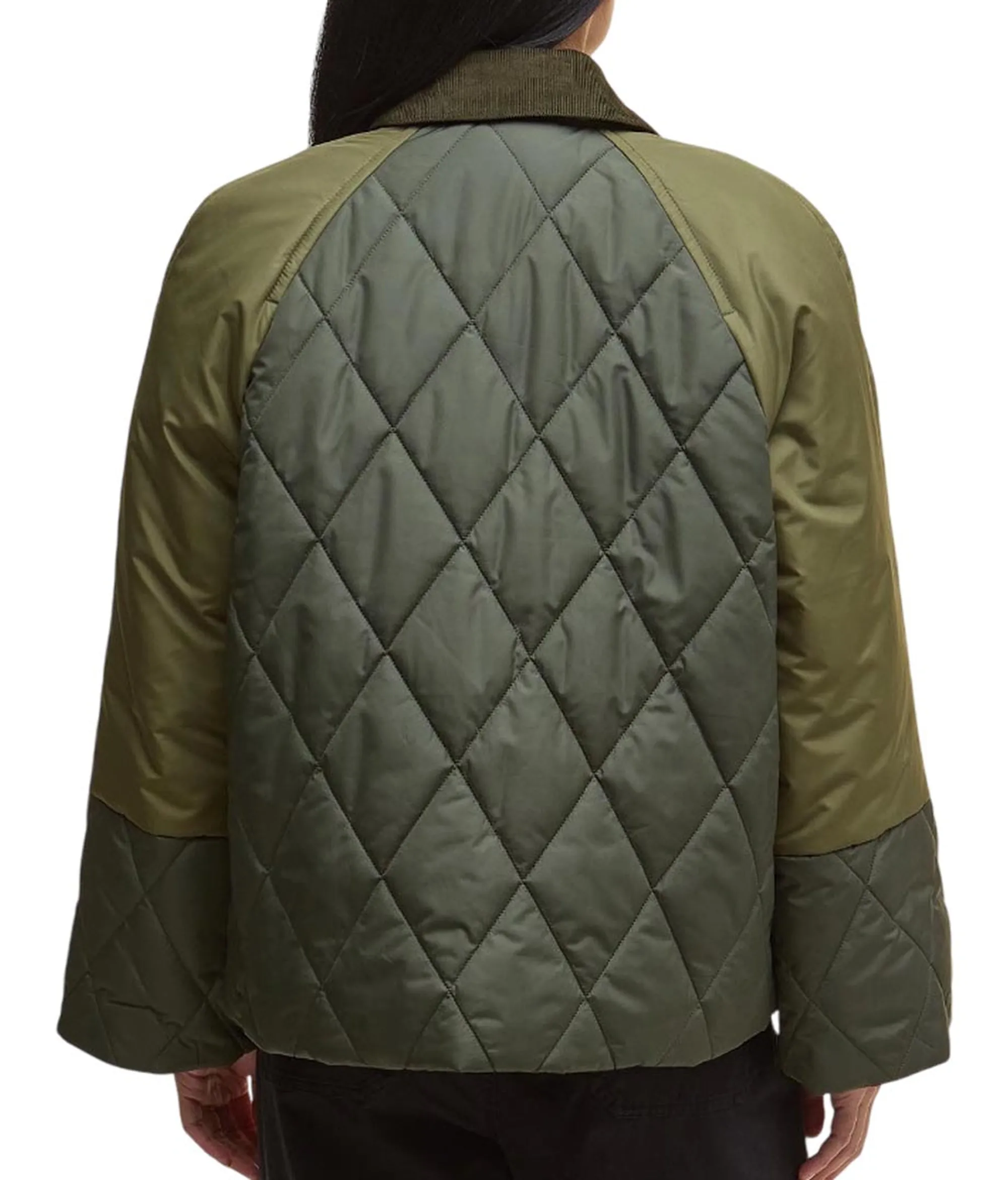 Barbour B'Martha Quilted Jacket' Olive Lqu1840 160374