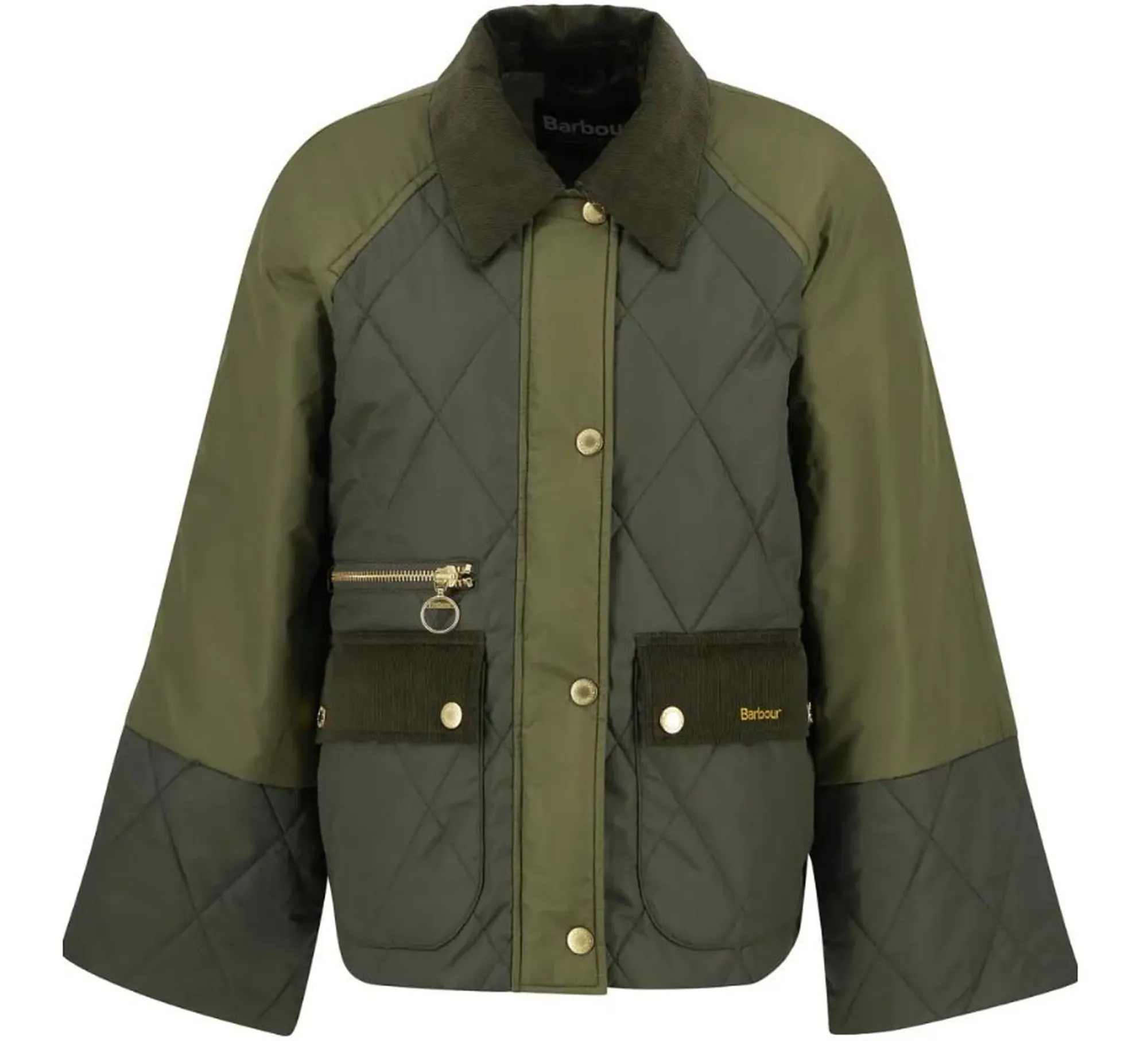 Barbour B'Martha Quilted Jacket' Olive Lqu1840 160376