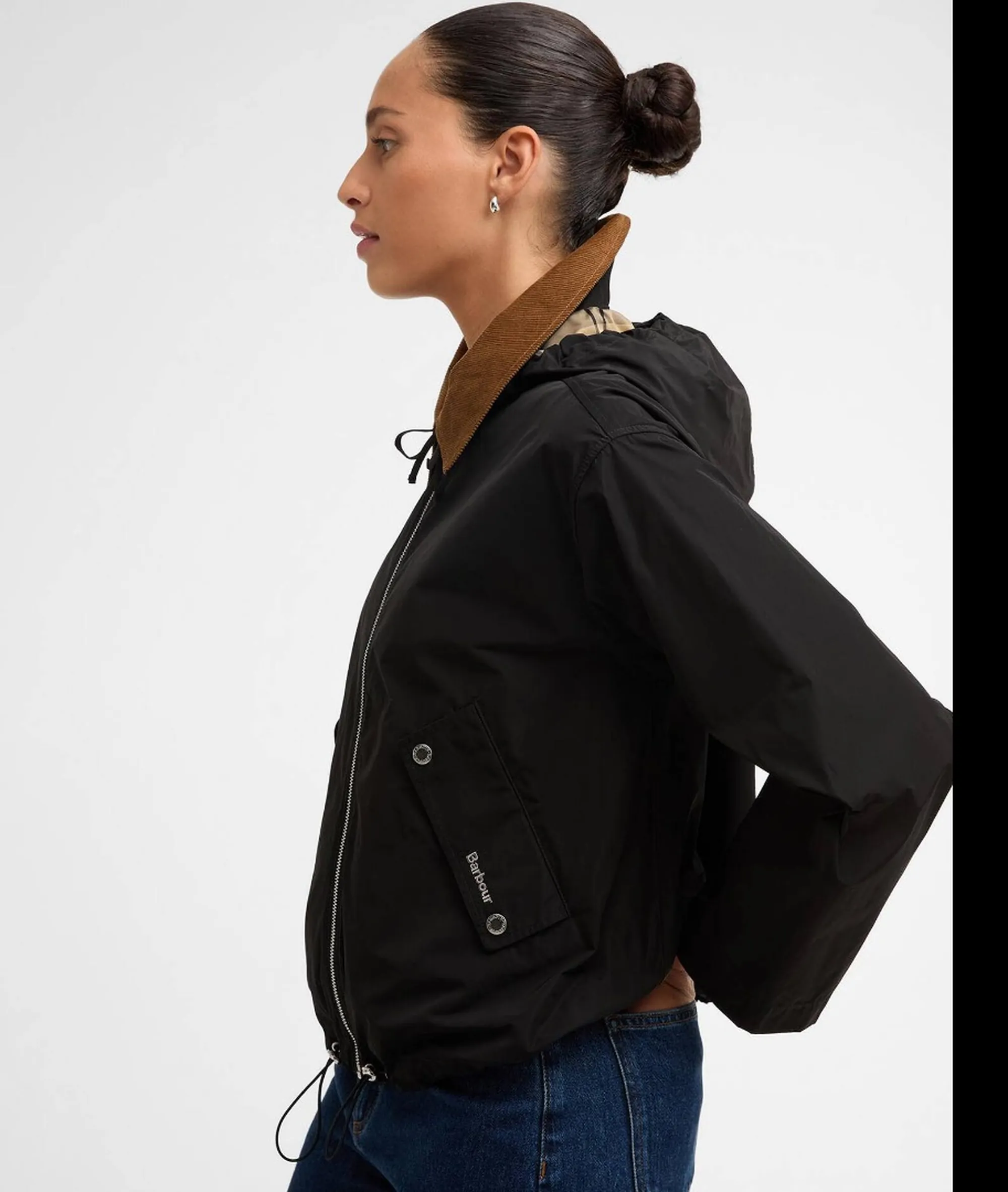 Barbour Giubbino Weaver Nero Lsp0307 176169