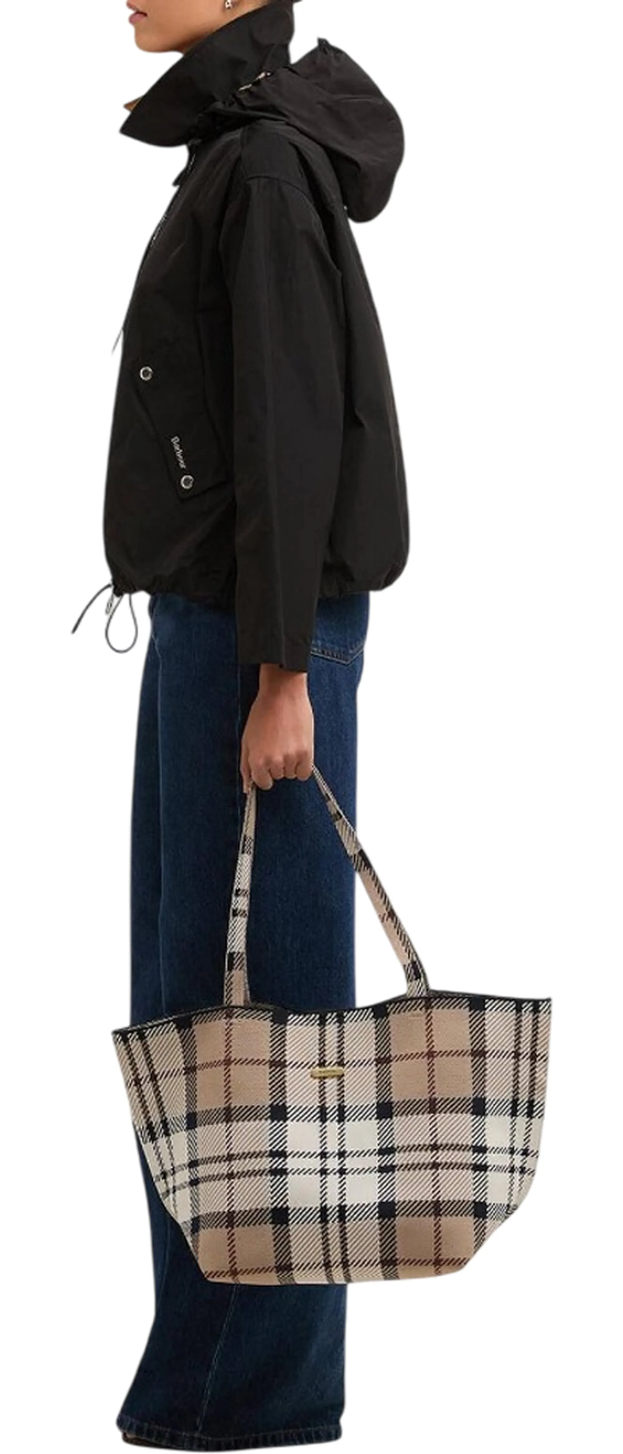 Barbour B'Weaver Jacket' Black Lsp0307 176234