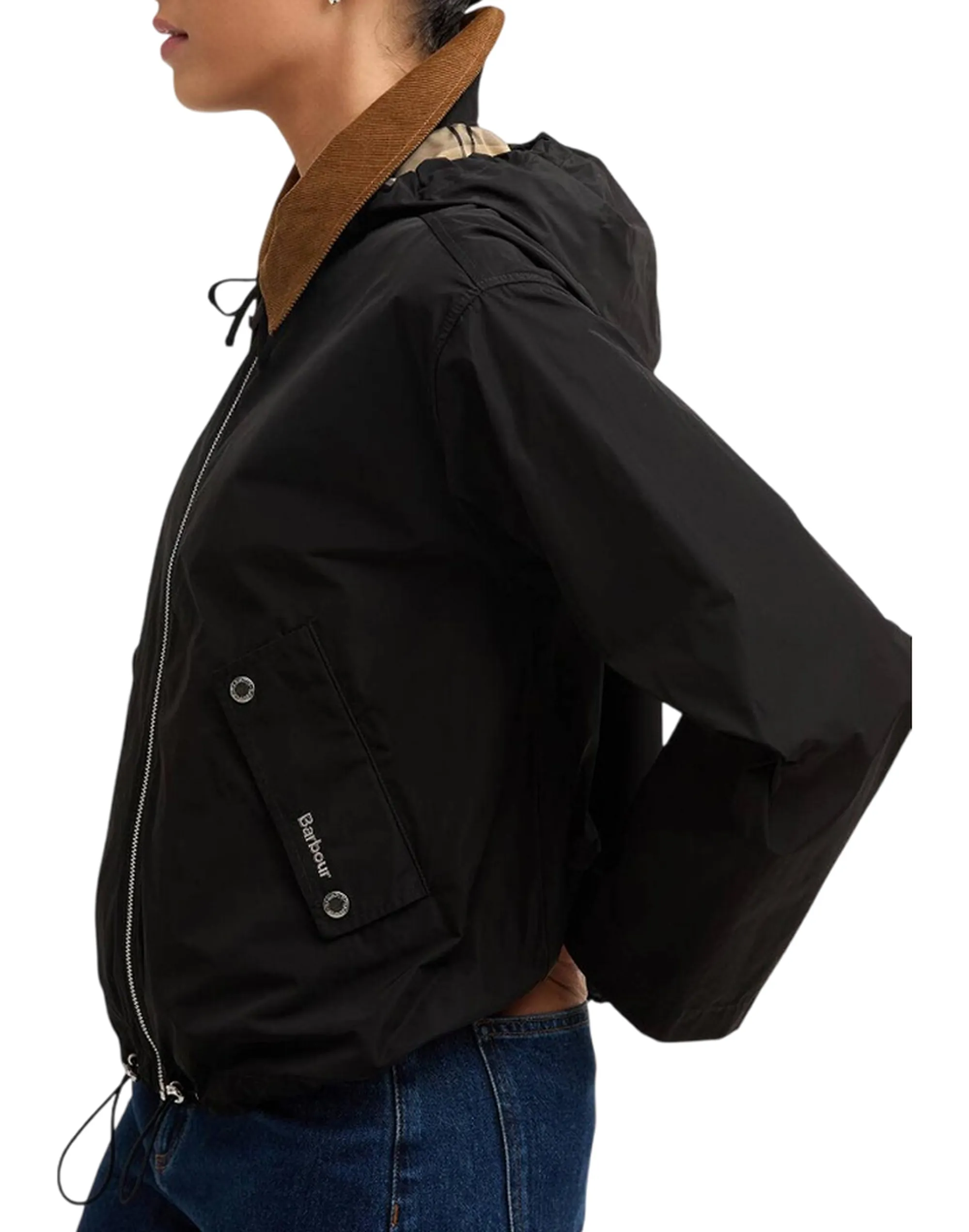 Barbour B'Weaver Jacket' Black Lsp0307 176238