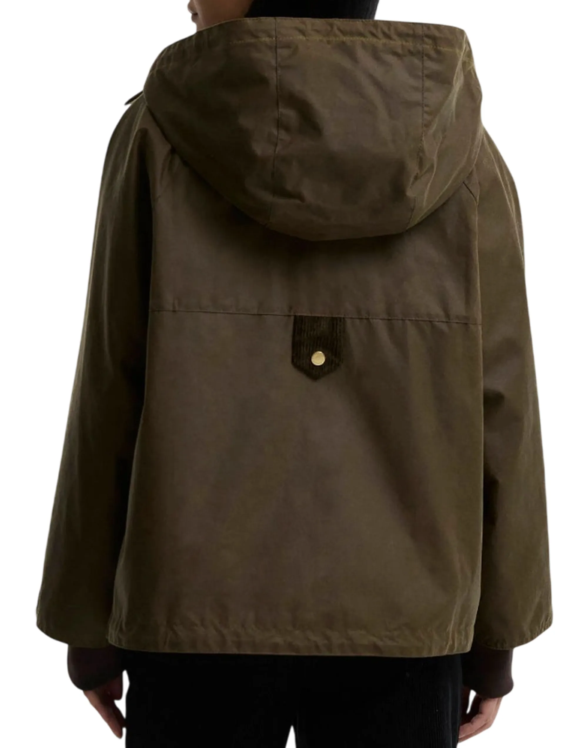 Barbour B'Willowmere Waxed Jacket' Beech Lwx1569 187582