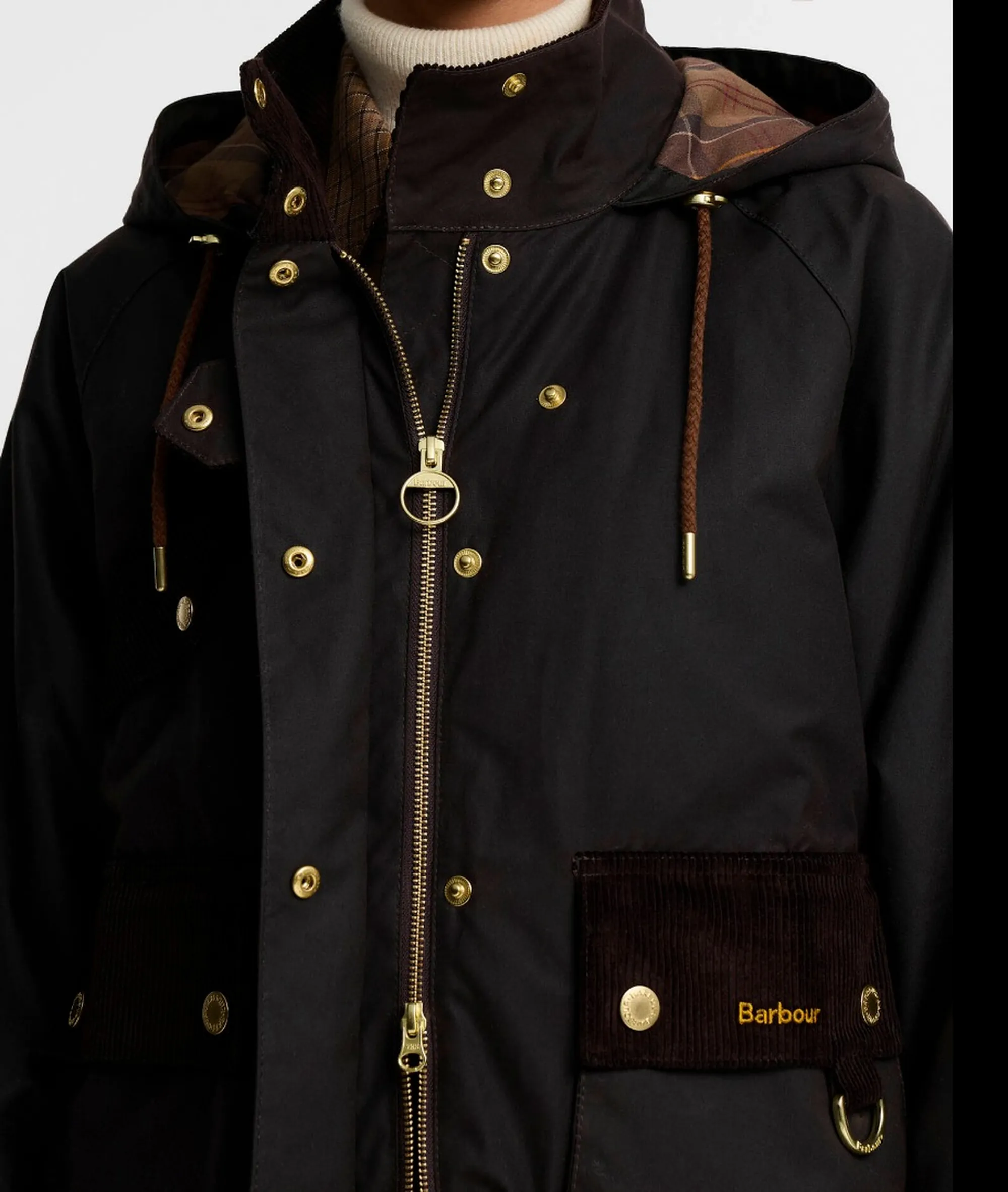 Barbour B'Willowmere Waxed Jacket' Rustic Lwx1569 187262