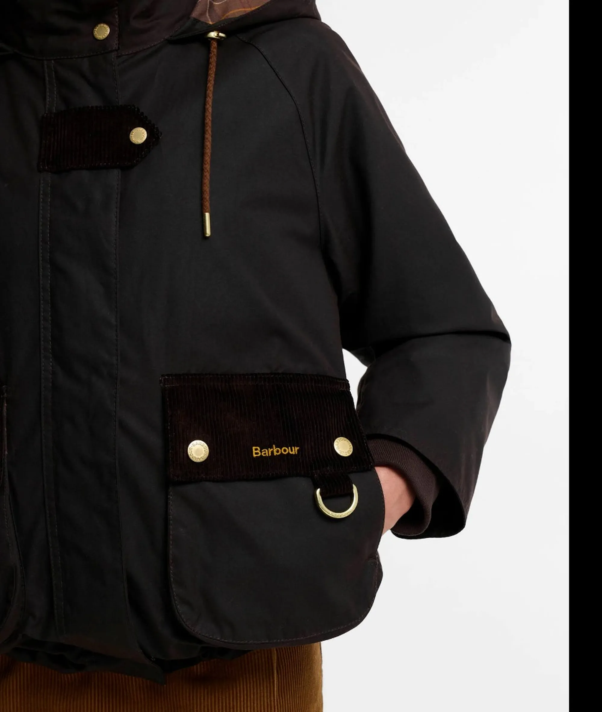 Barbour B'Willowmere Waxed Jacket' Rustic Lwx1569 187266