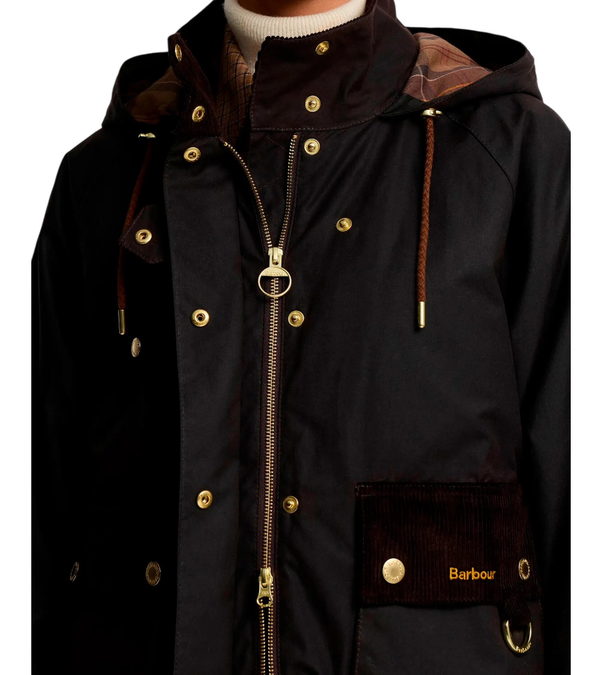 Barbour B'Willowmere Waxed Jacket' Rustic Lwx1569 187574
