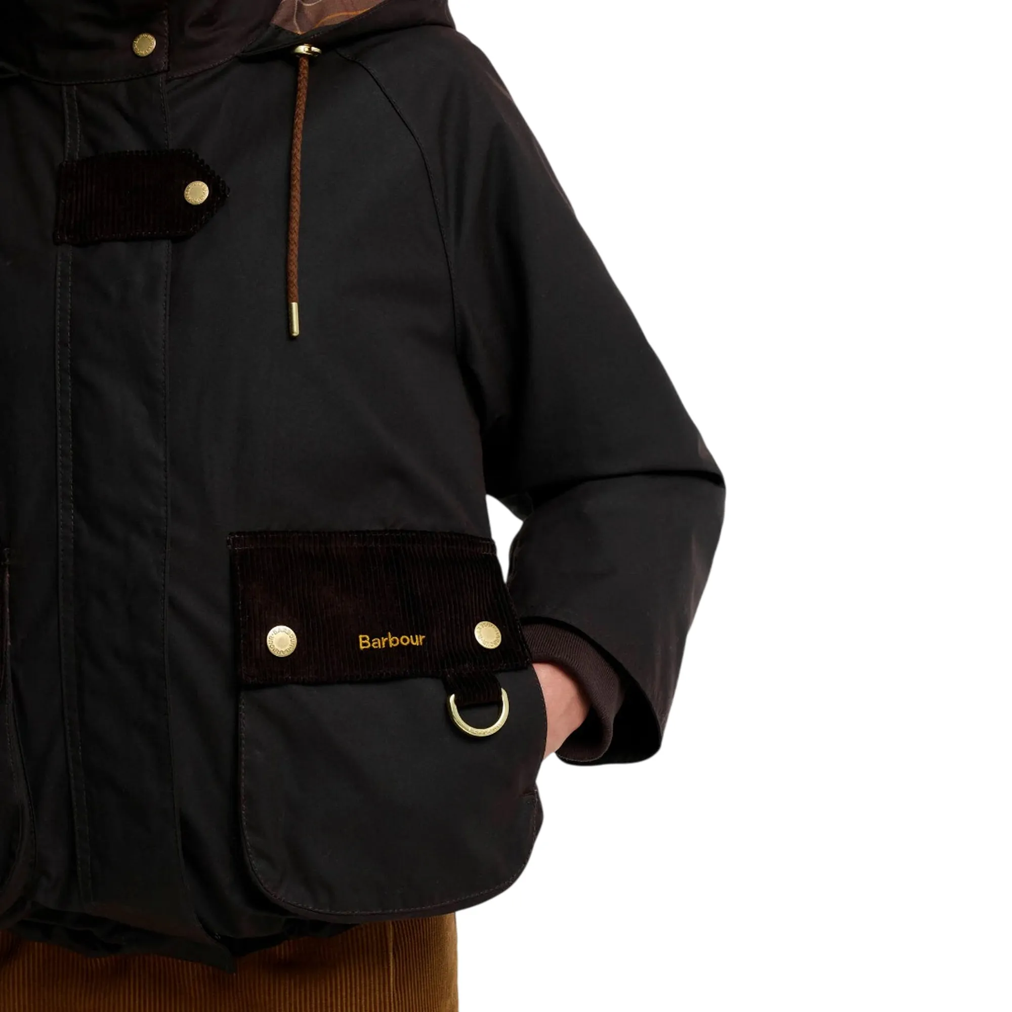Barbour B'Willowmere Waxed Jacket' Rustic Lwx1569 187578