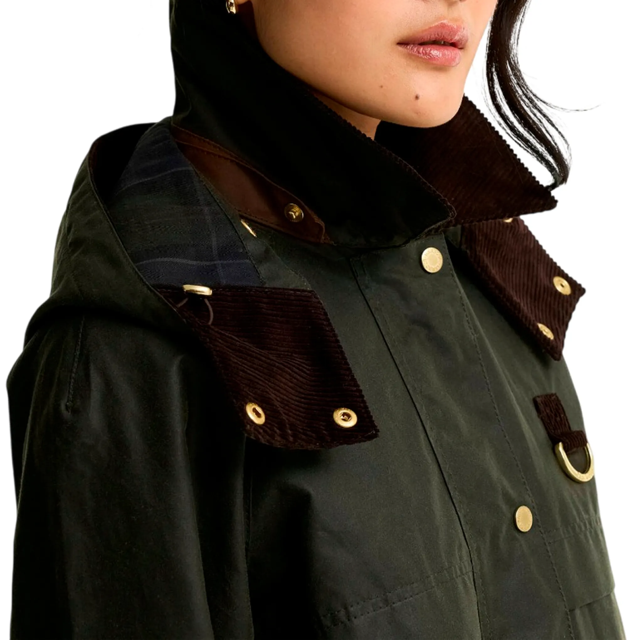 Barbour Giubbino Wrenwood Wax Felce Lwx1573 187583