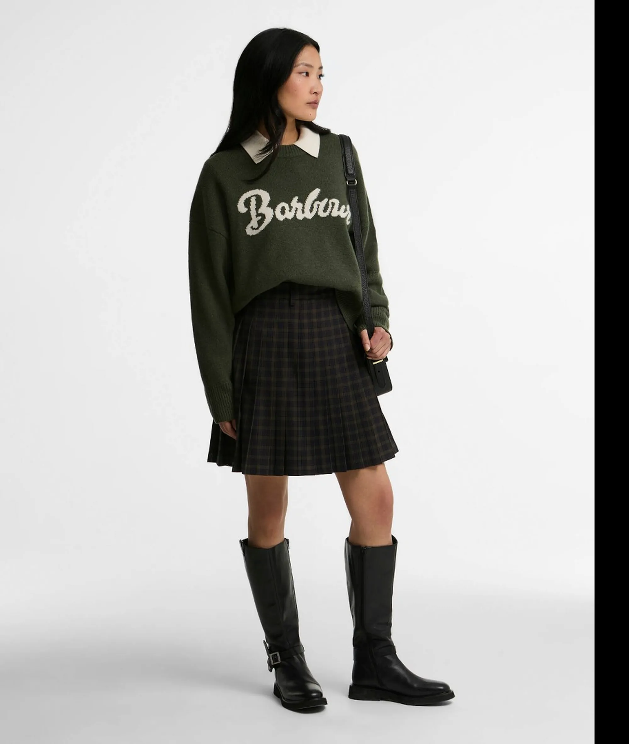 Barbour B'Ivybridge Jersey' Olive Lkn1792 186817
