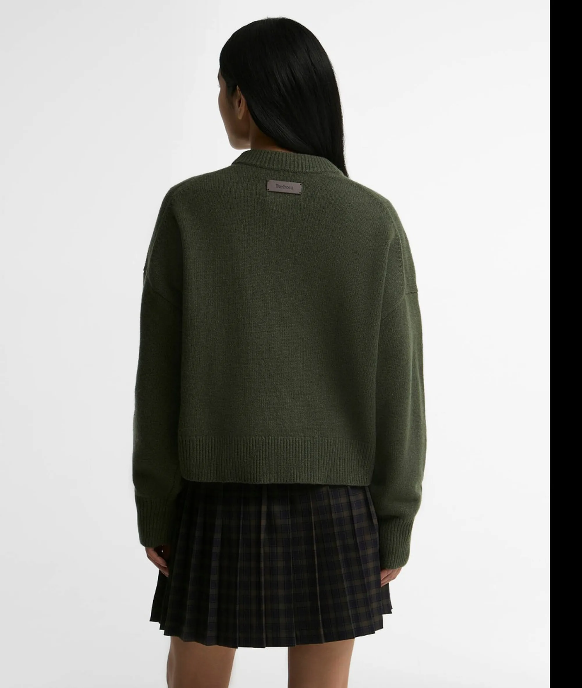 Barbour B'Ivybridge Jersey' Olive Lkn1792 186818
