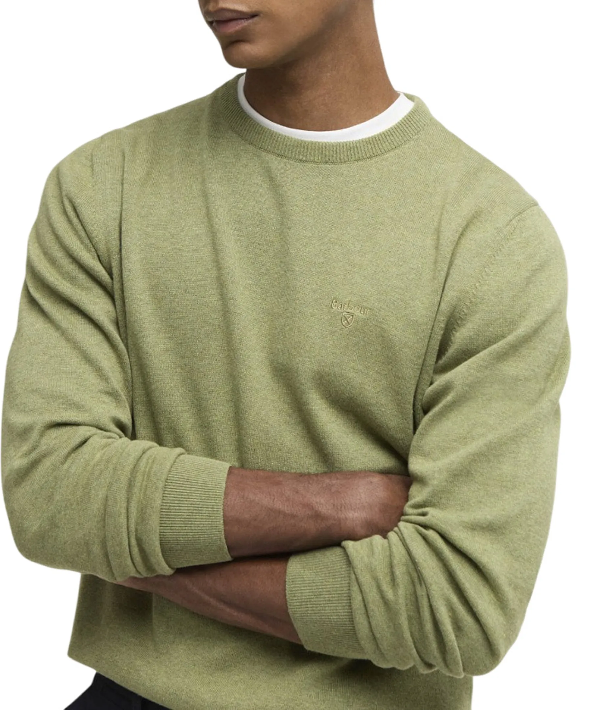 Barbour B'Pima Sweater' Green Mkn0932 176723