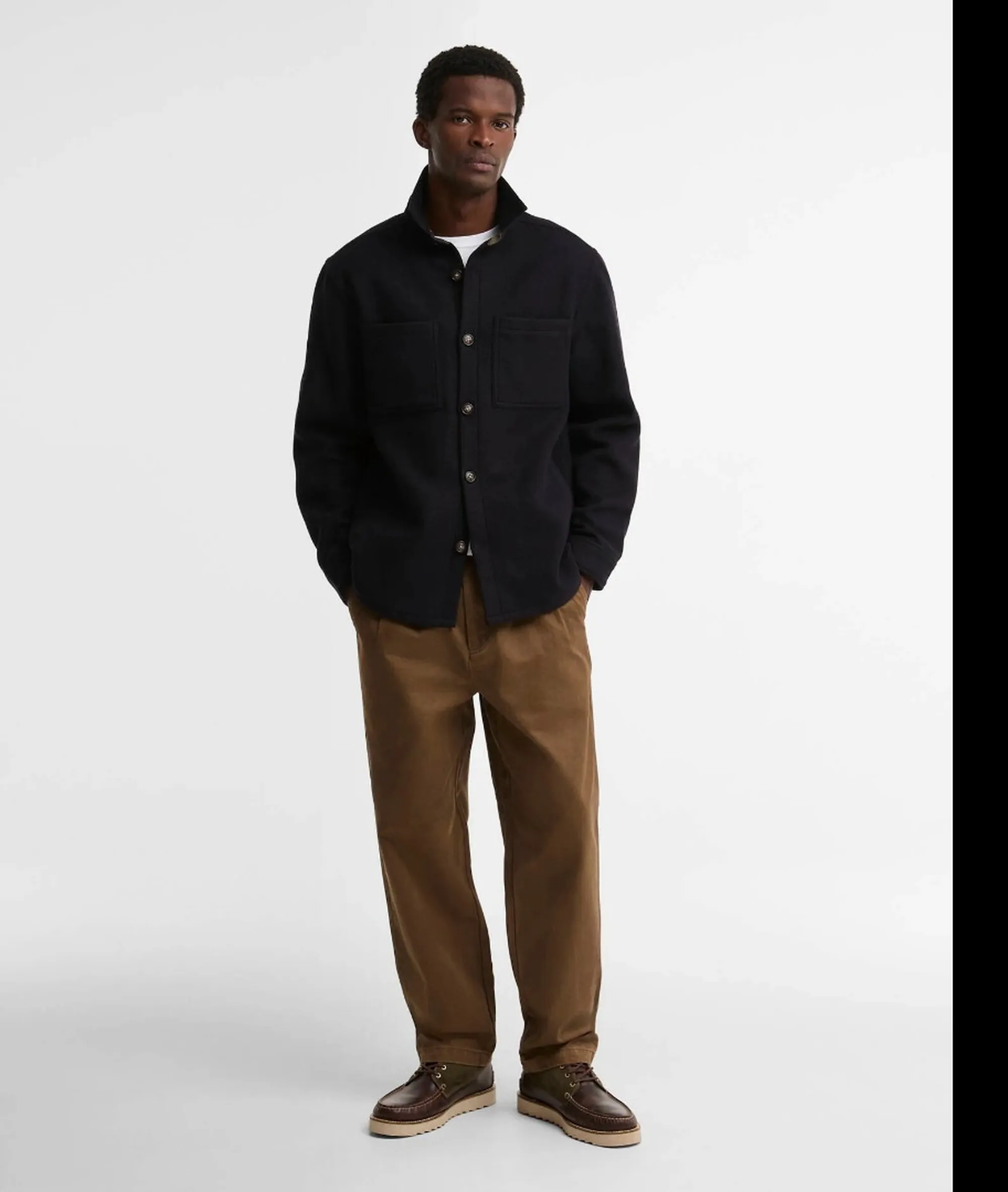 Barbour B'Overshirt Marltown ' Blu Mos0510 195832