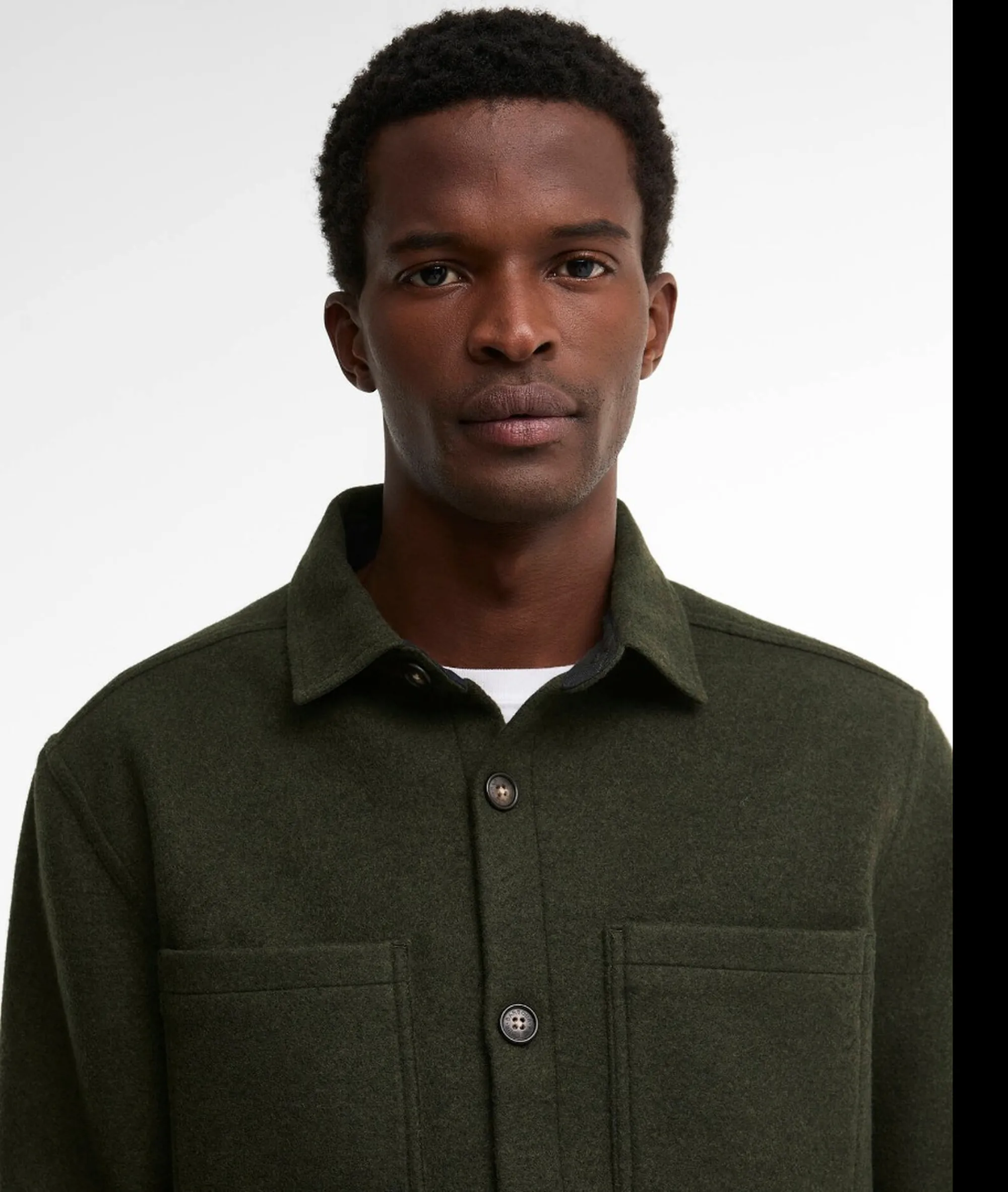 Barbour B'Overshirt Marltown ' Sage Mos0510 195835