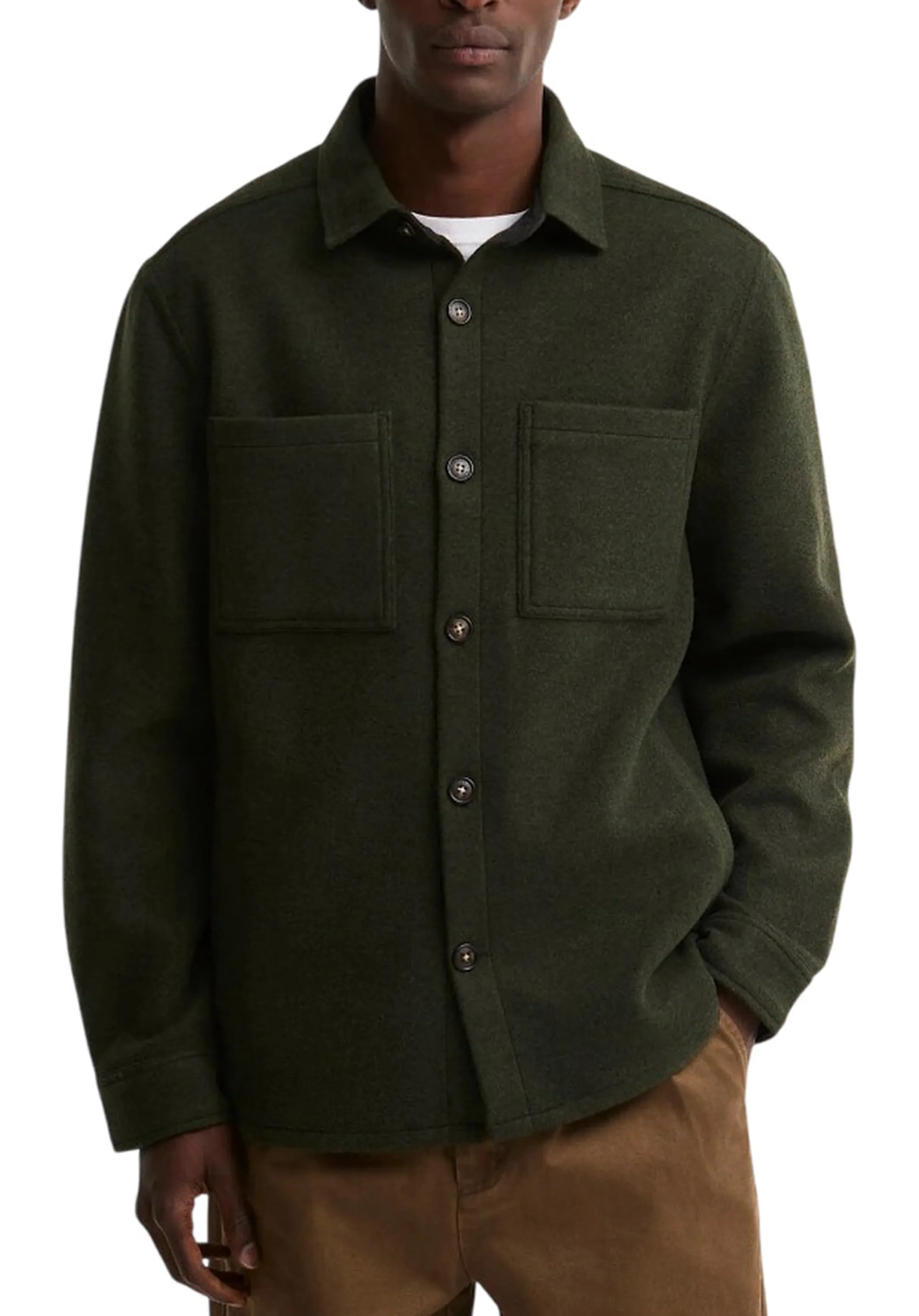 Barbour B'Overshirt Marltown ' Sage Mos0510 196147