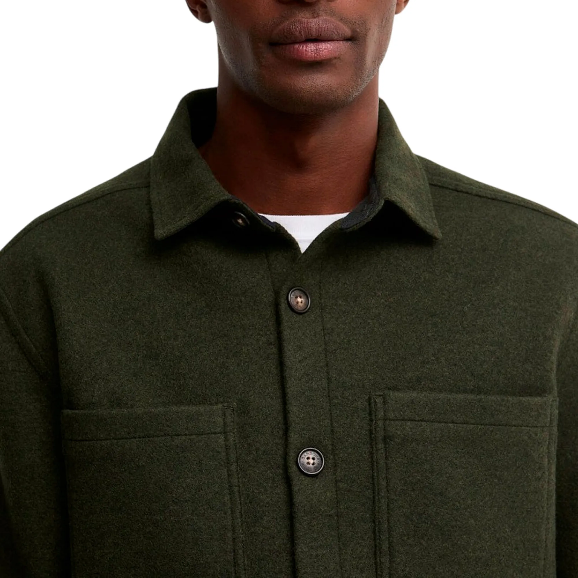Barbour B'Overshirt Marltown ' Sage Mos0510 196152
