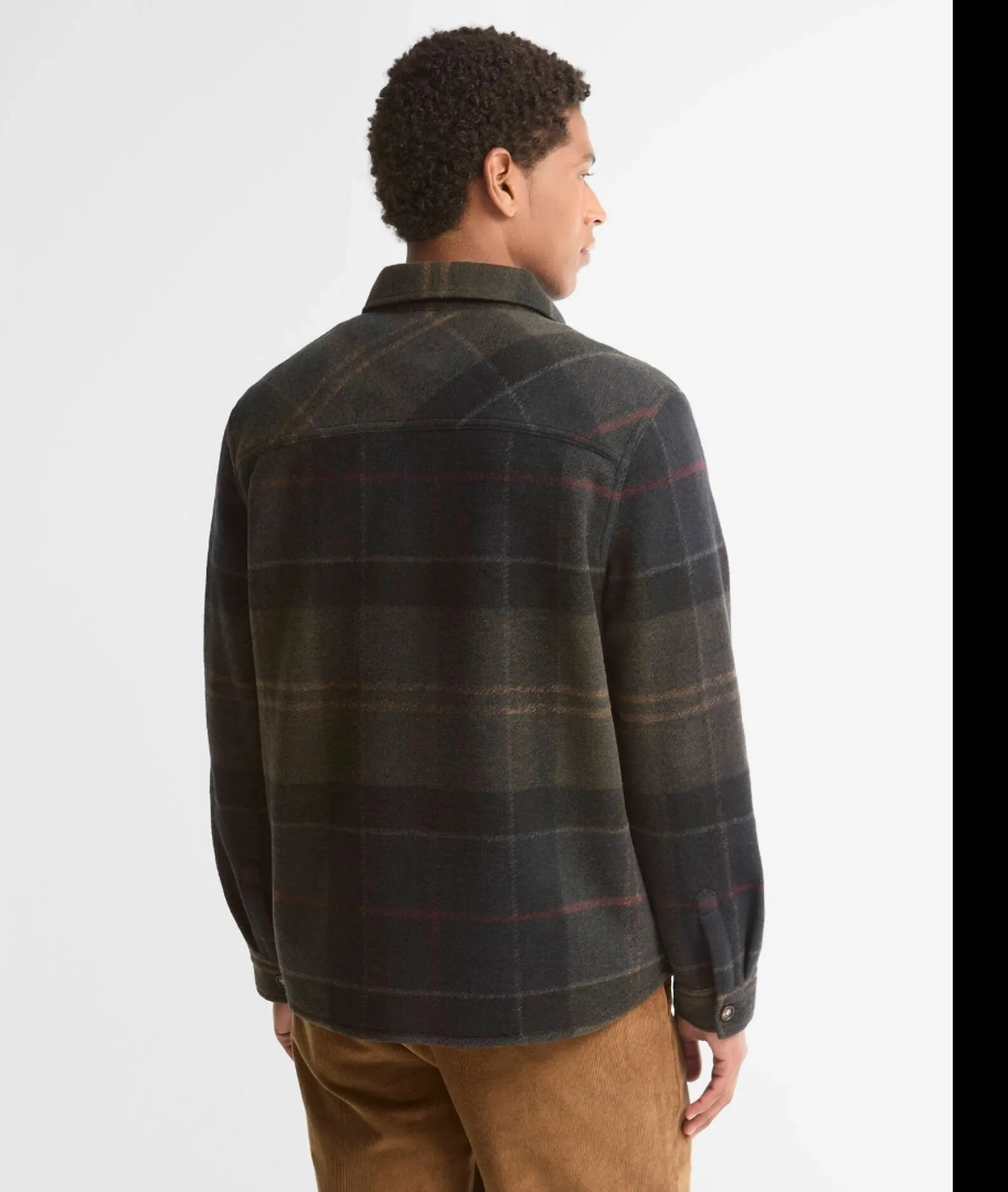 Barbour B'Overshirt Woodlane' Blu Mos0511 195962