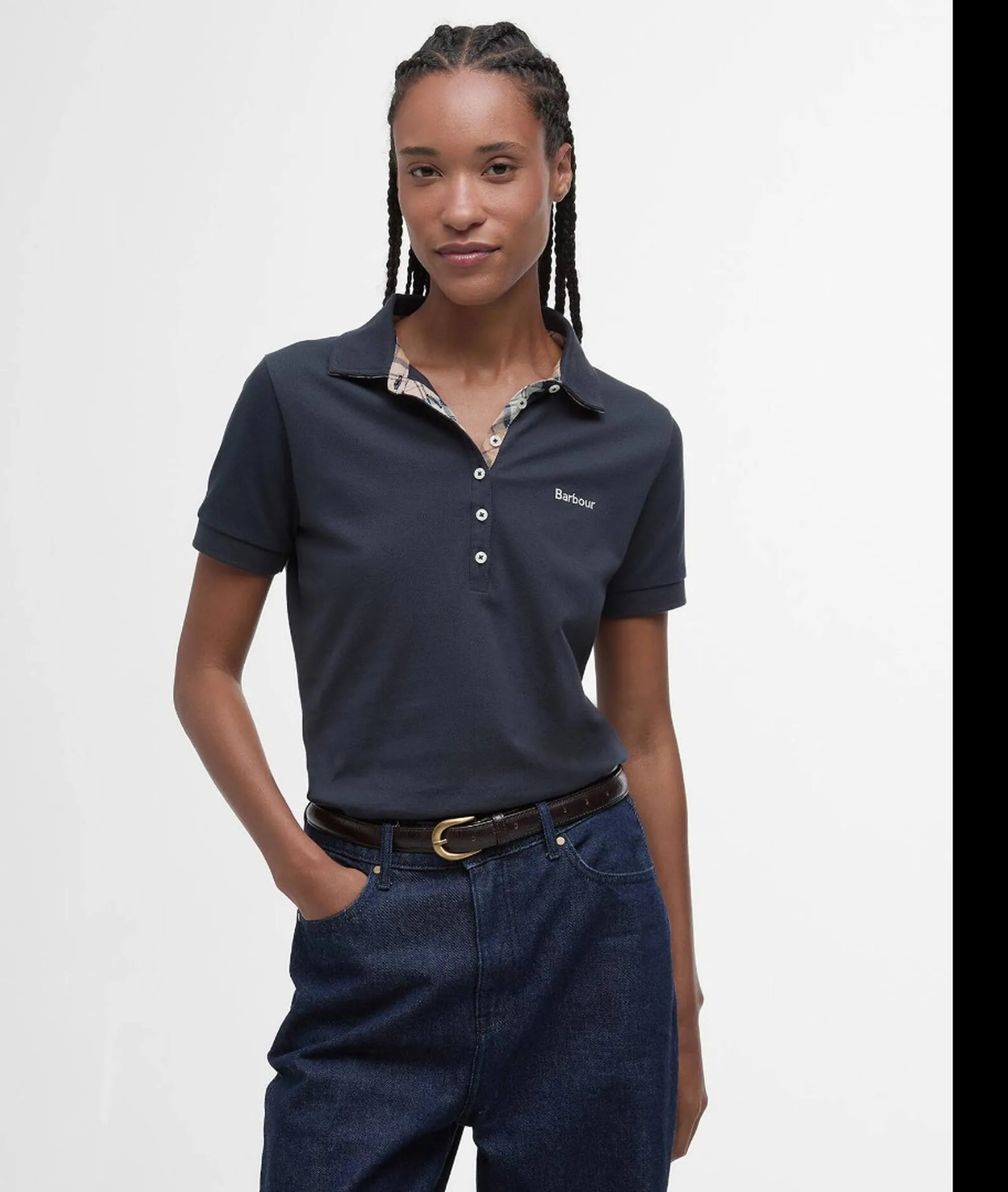 Barbour Polo Portsdown Blu Lml0634 176151